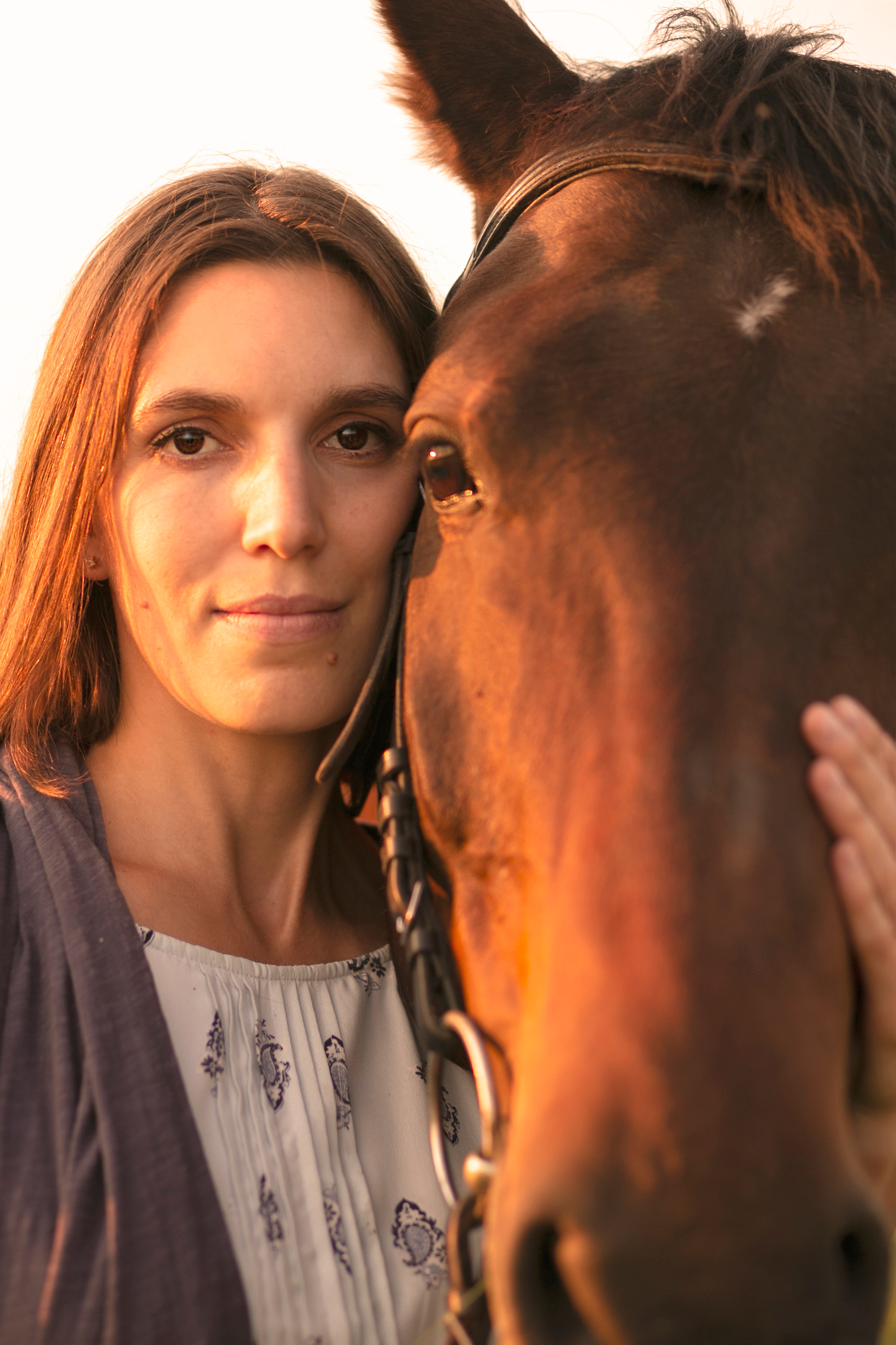 ПОЛЕ, ЛОШАДКА, ДЕВУШКА…. Арт-фотограф в Москве Елена Иванова