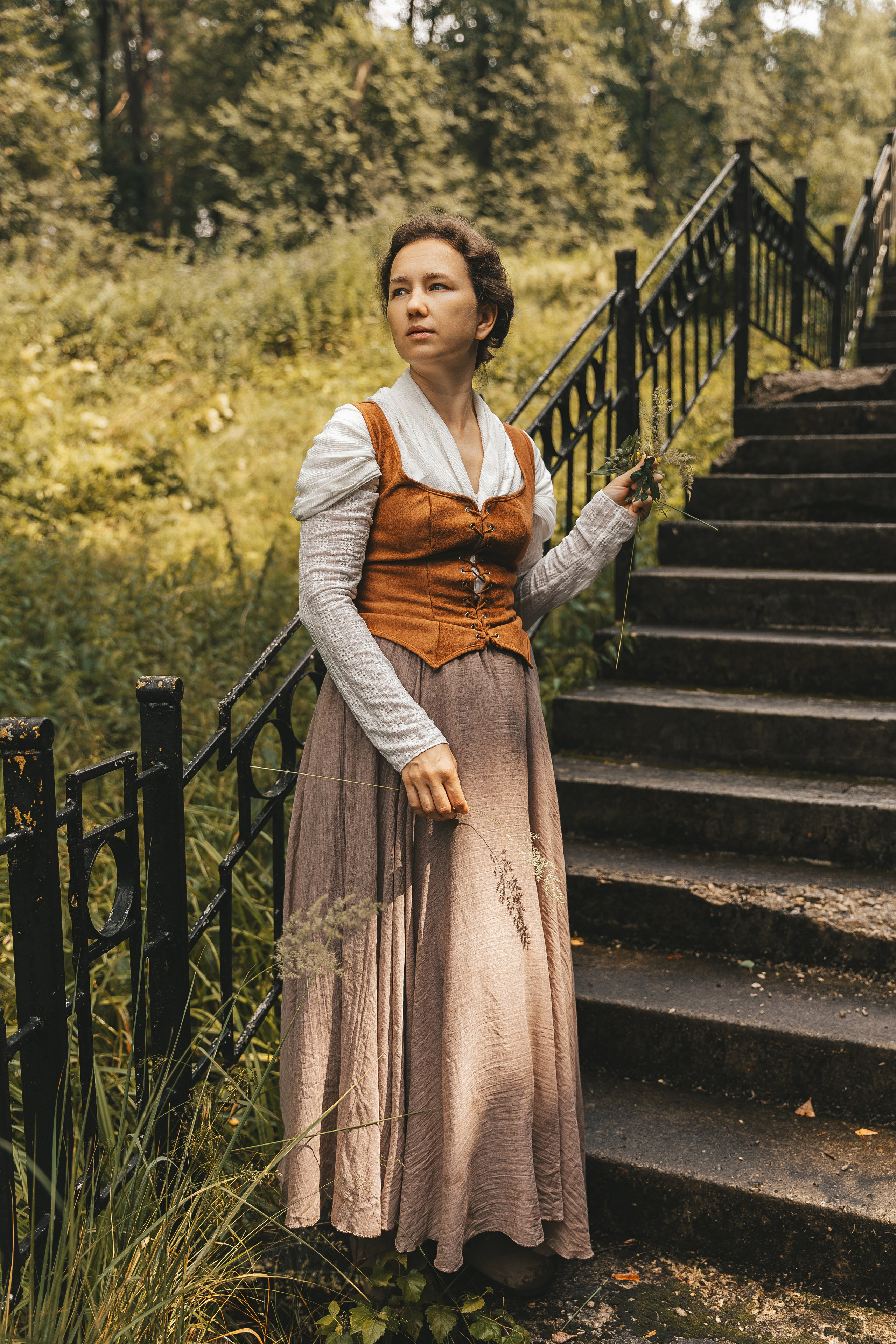 Женский портрет в историческом образе. Семейный и женский фотограф в Москве Надежда Воробьева