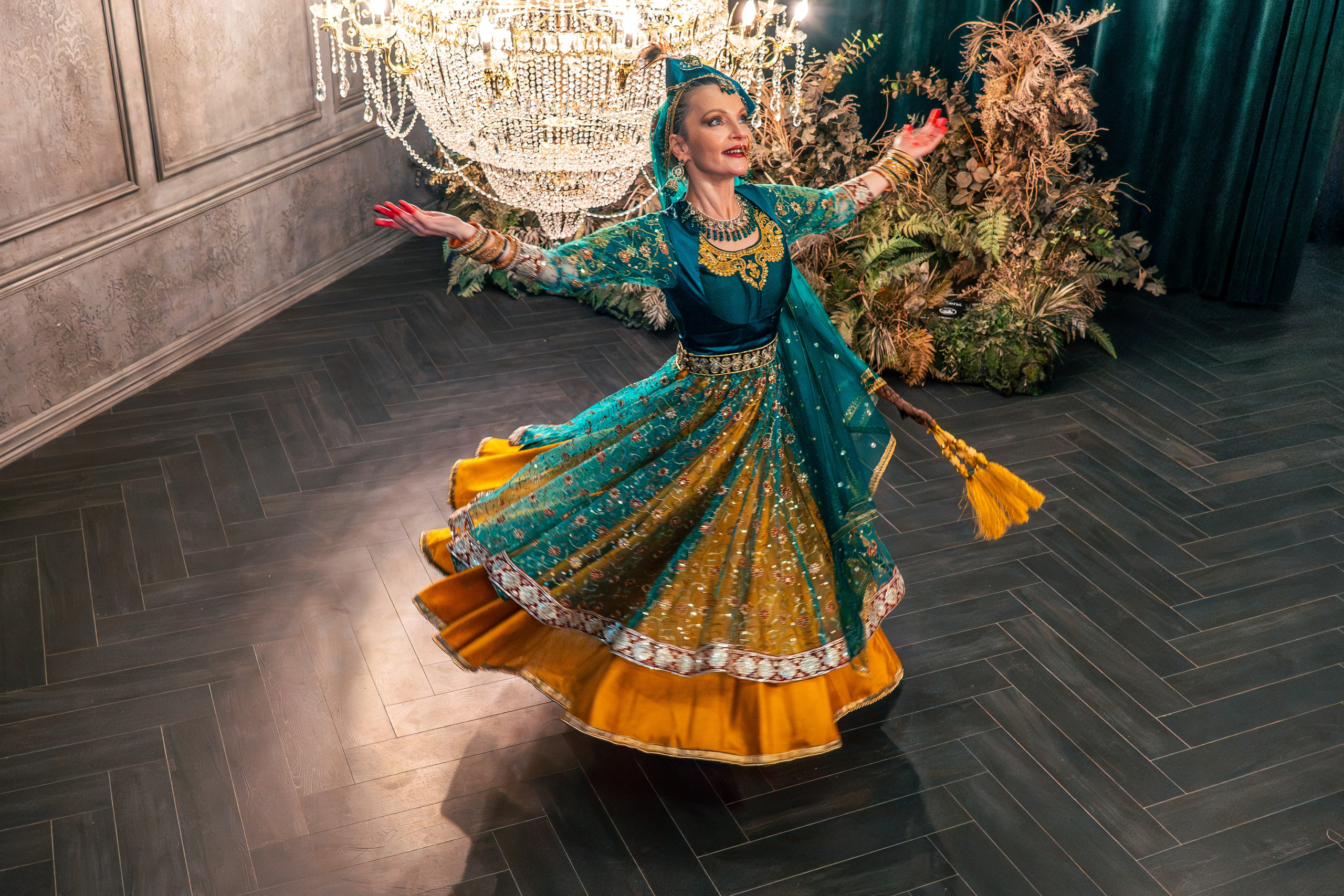 Съемка в Индийском стиле. Легкая фотография