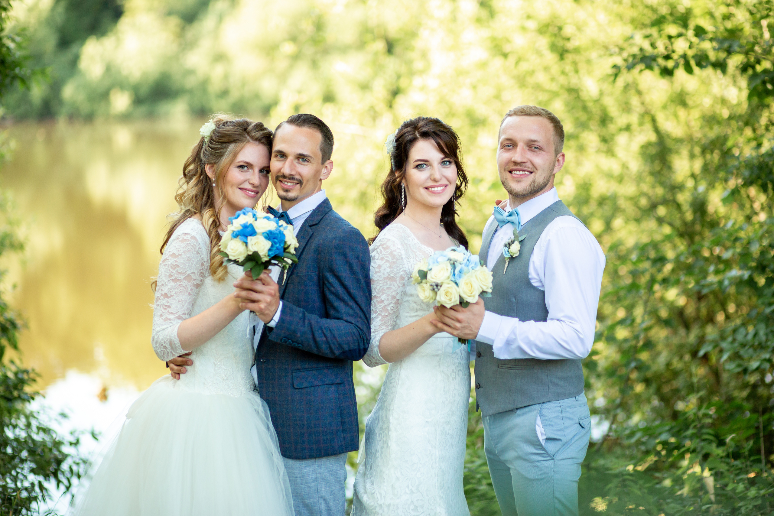 Вероника&Влад и Анна&Владимир. Фотограф в Калининграде Дмитрий Мишин