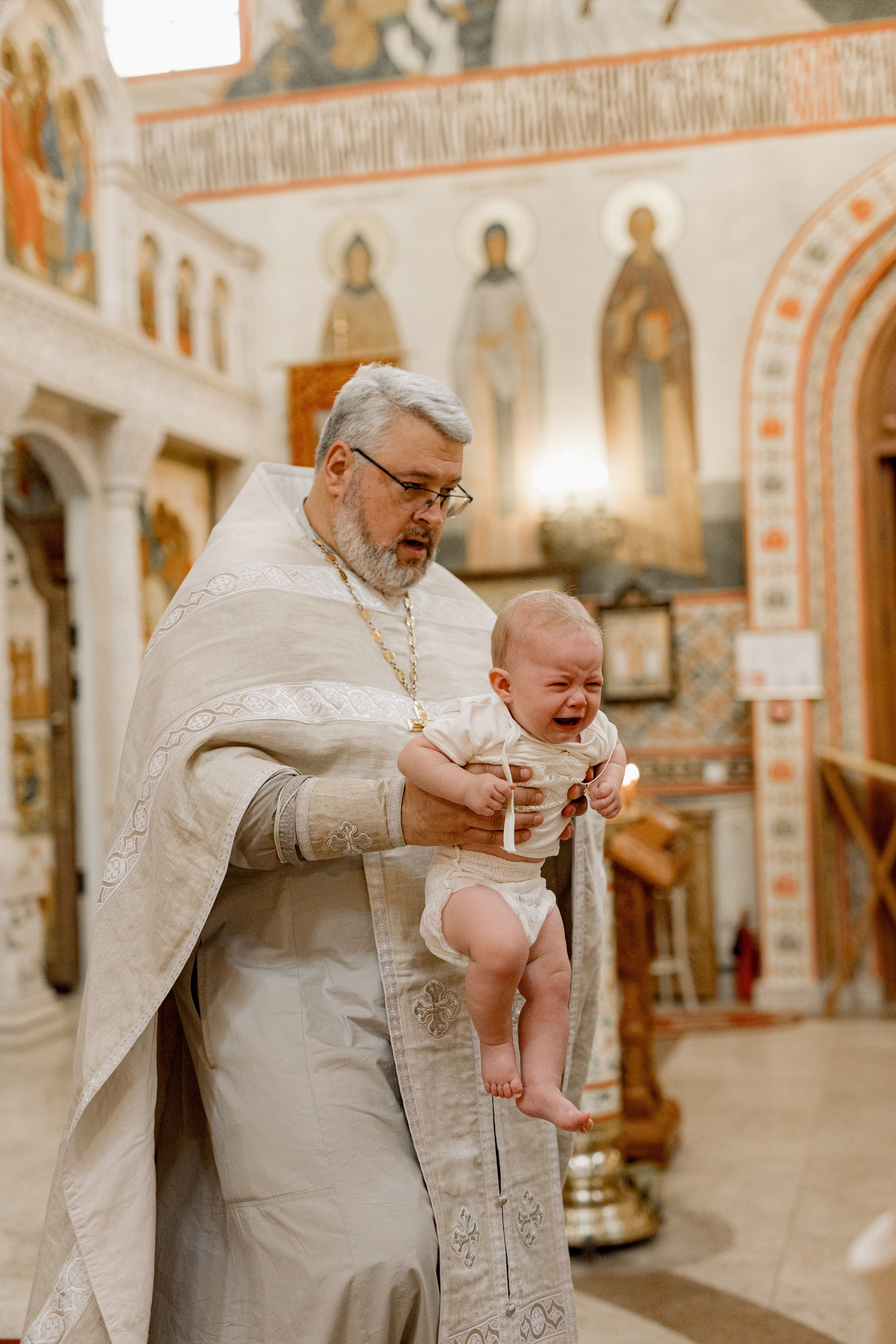 Таинство Крещения Веры. Фотограф новорождённых Newborn Москва