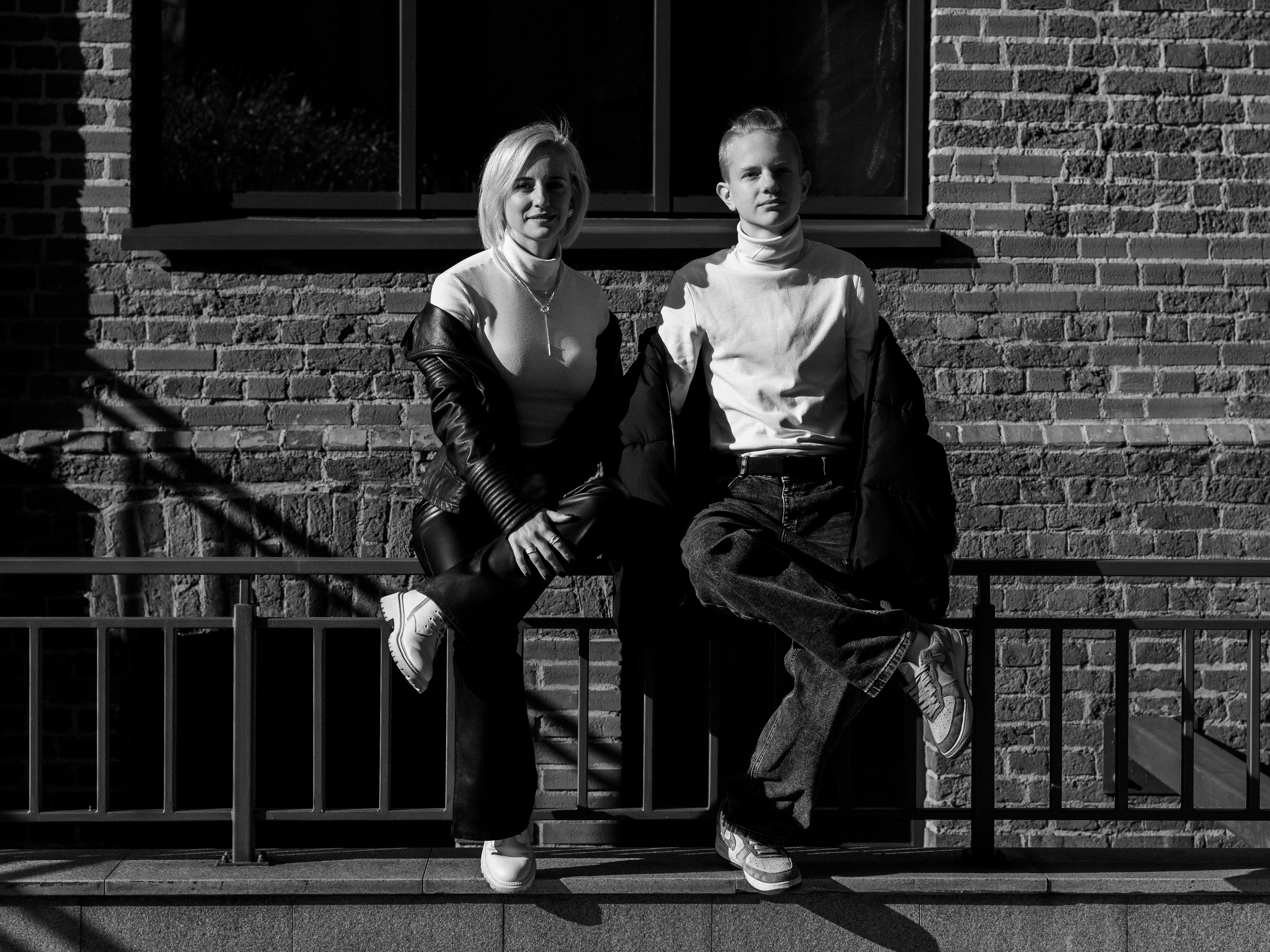 Mom & Son. Портретный фотограф Москва Белогорцев Сергей