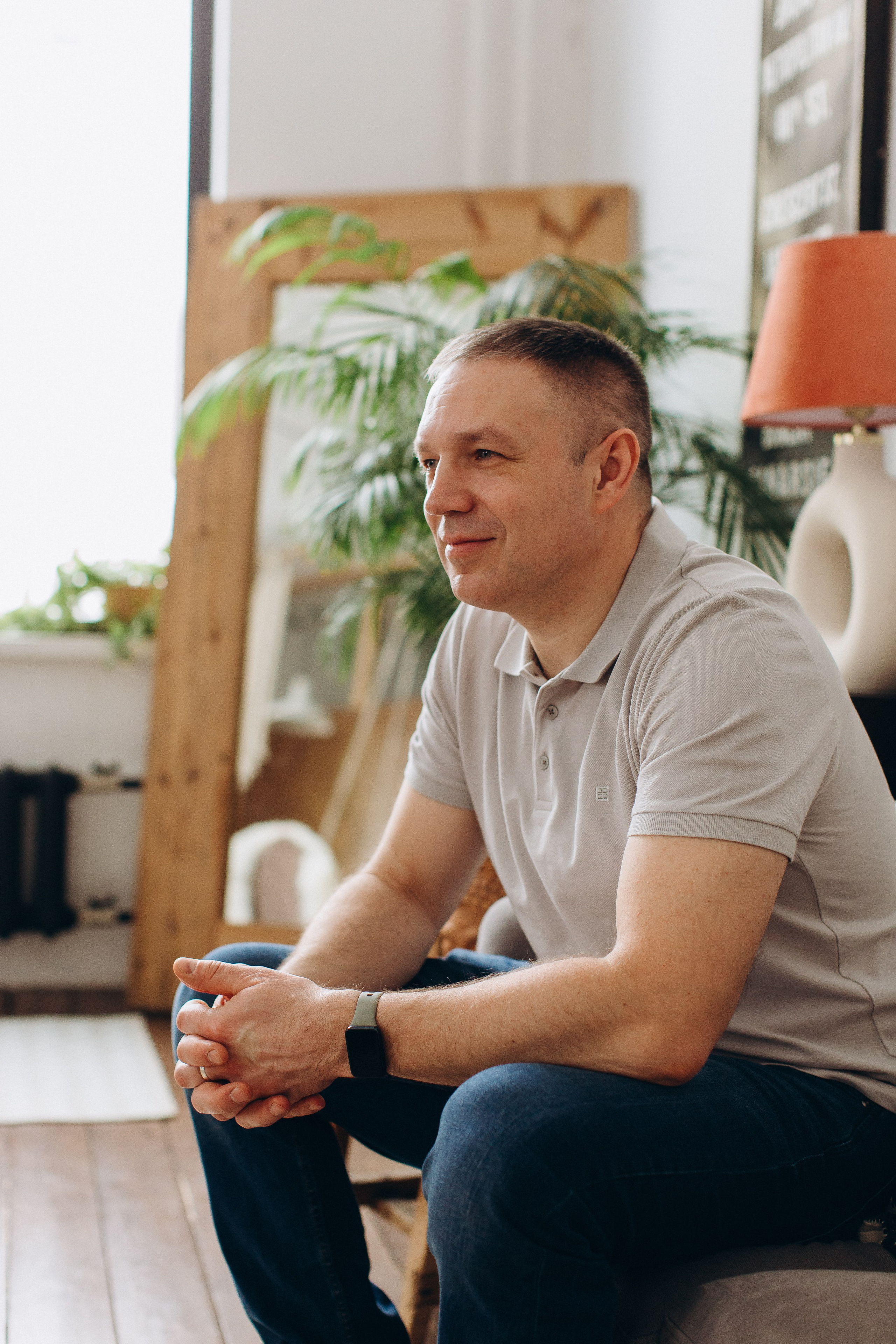 Семейная фотосессия в студии для Елены и ее семьи. Семейный, детский и школьный фотограф в Москве Рудницкая Анна