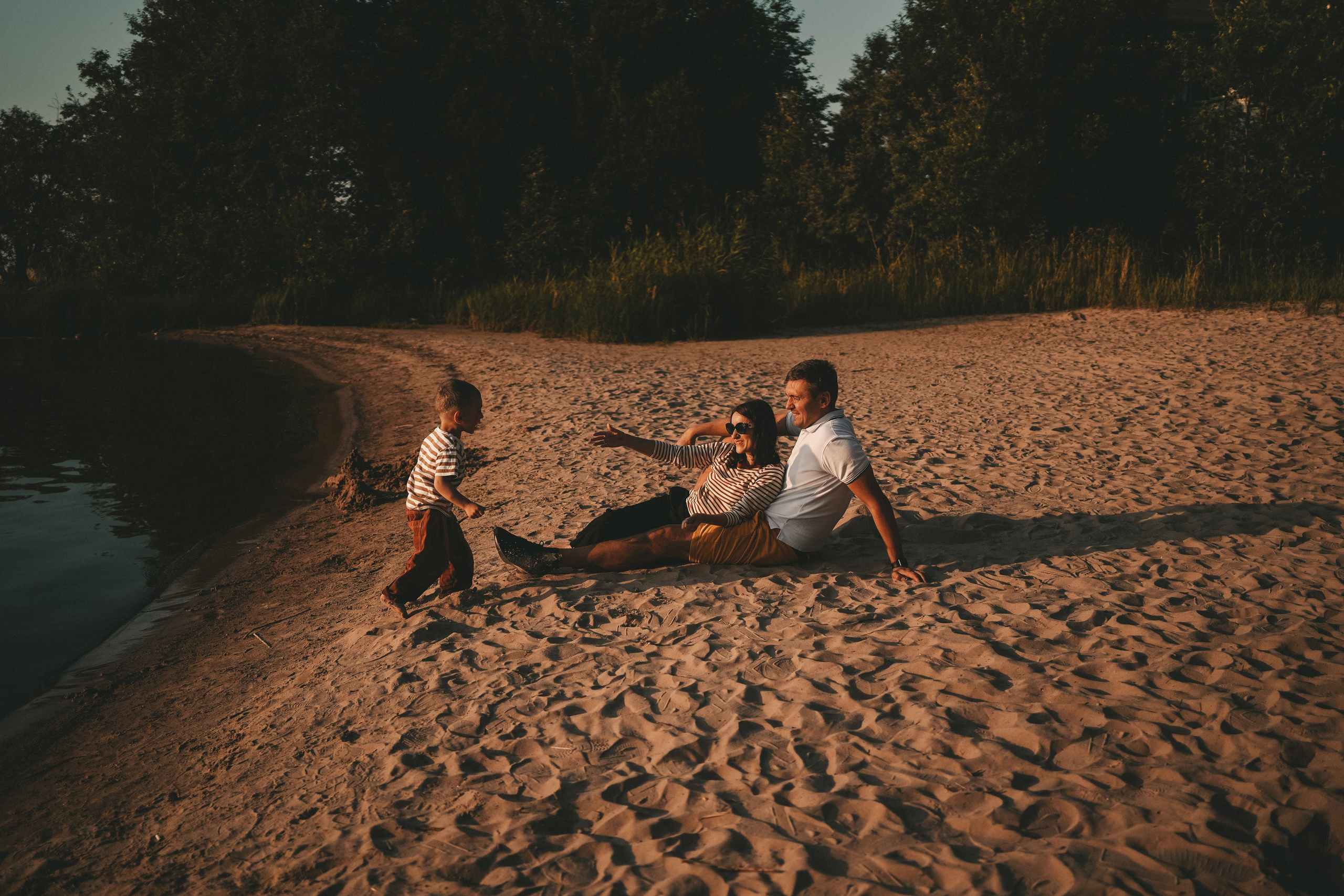 Линара, Рома, Олег. Семейный фотограф в Санкт-Петербурге Саша Кактус