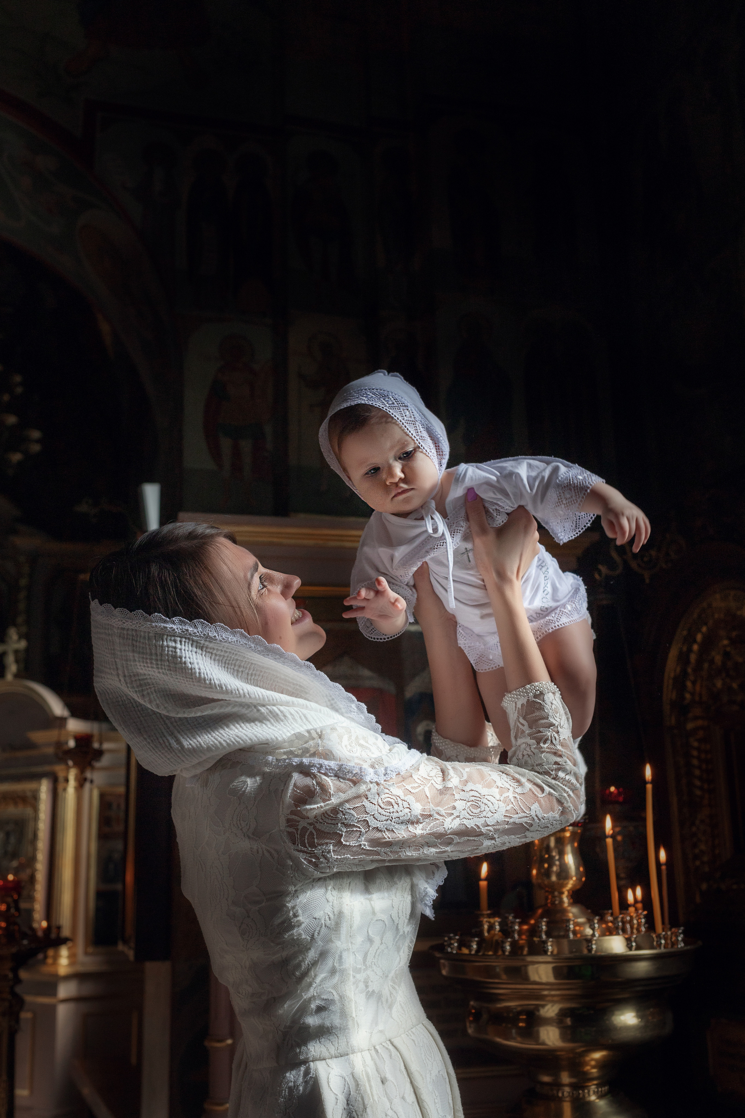 Фотограф на Крещение ребенка в Москве