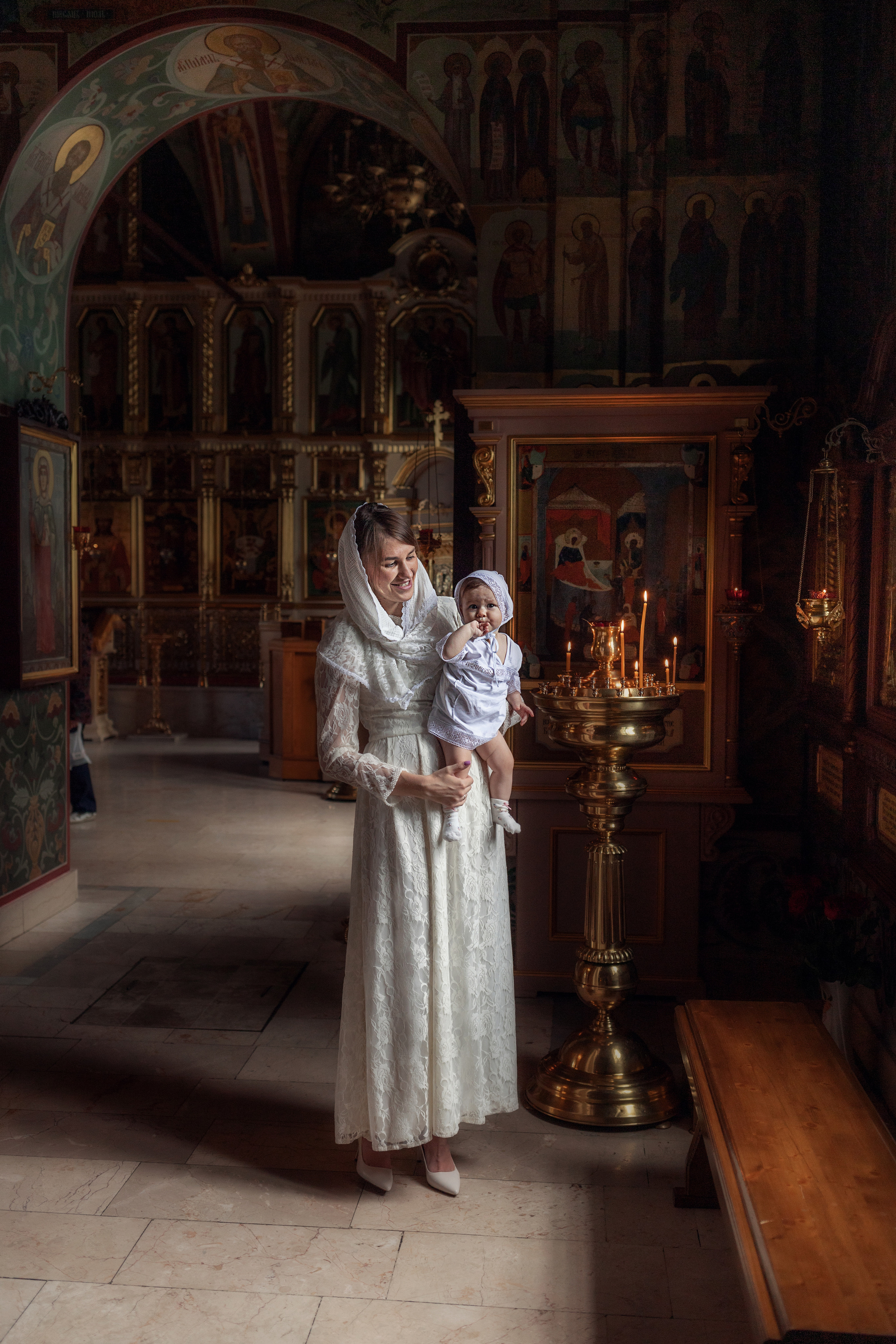 Фотограф на Крещение ребенка в Москве