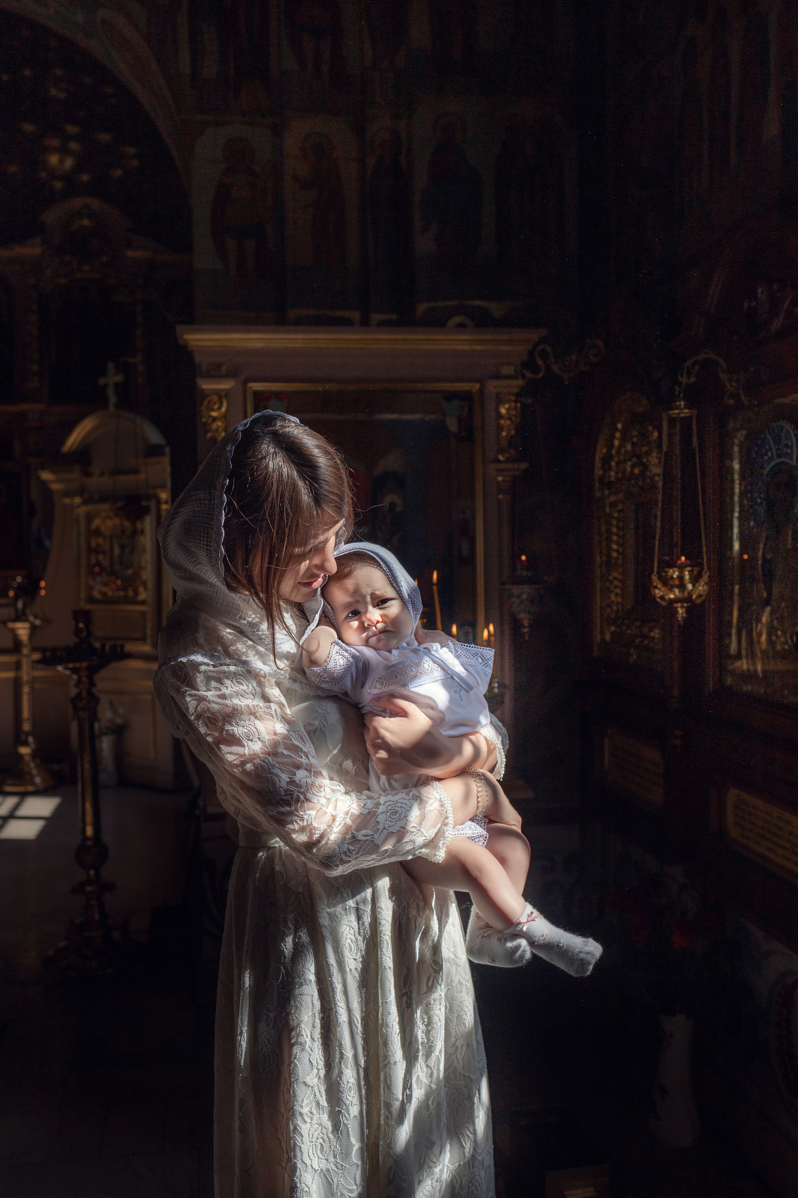 Фотограф на Крещение ребенка в Москве