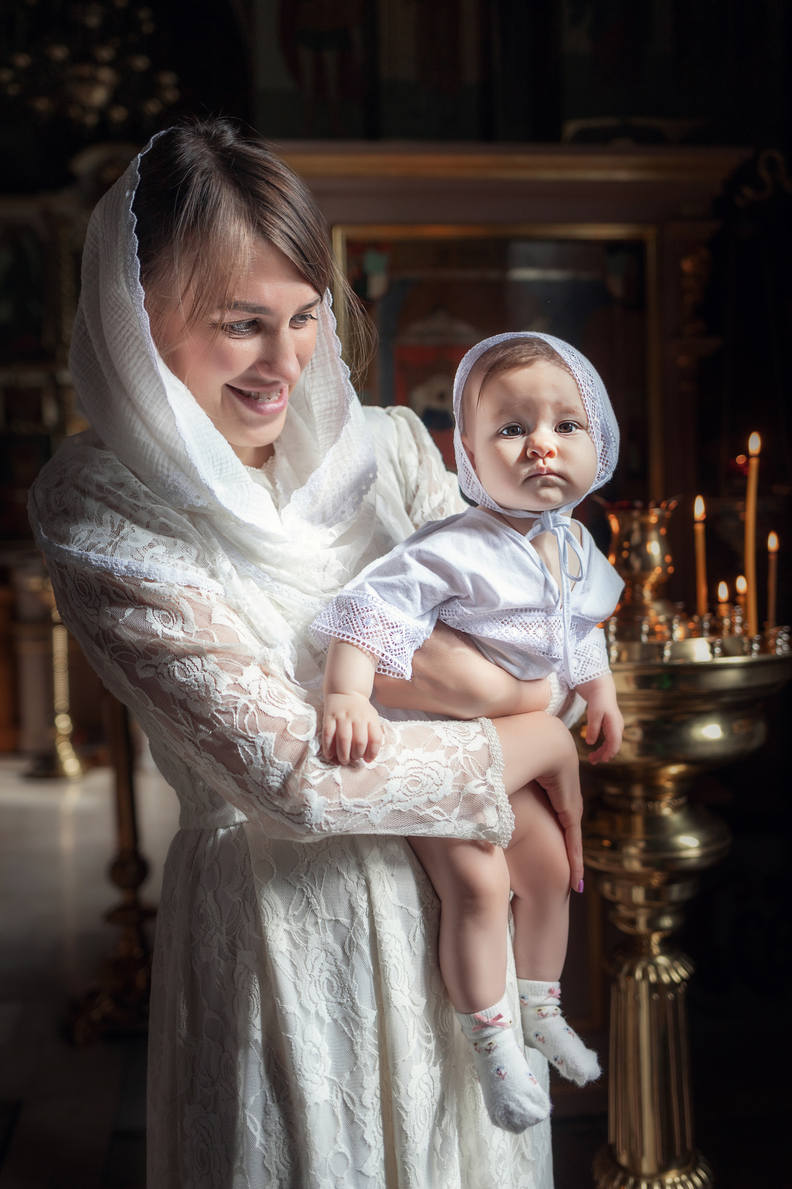 Фотограф на Крещение ребенка в Москве