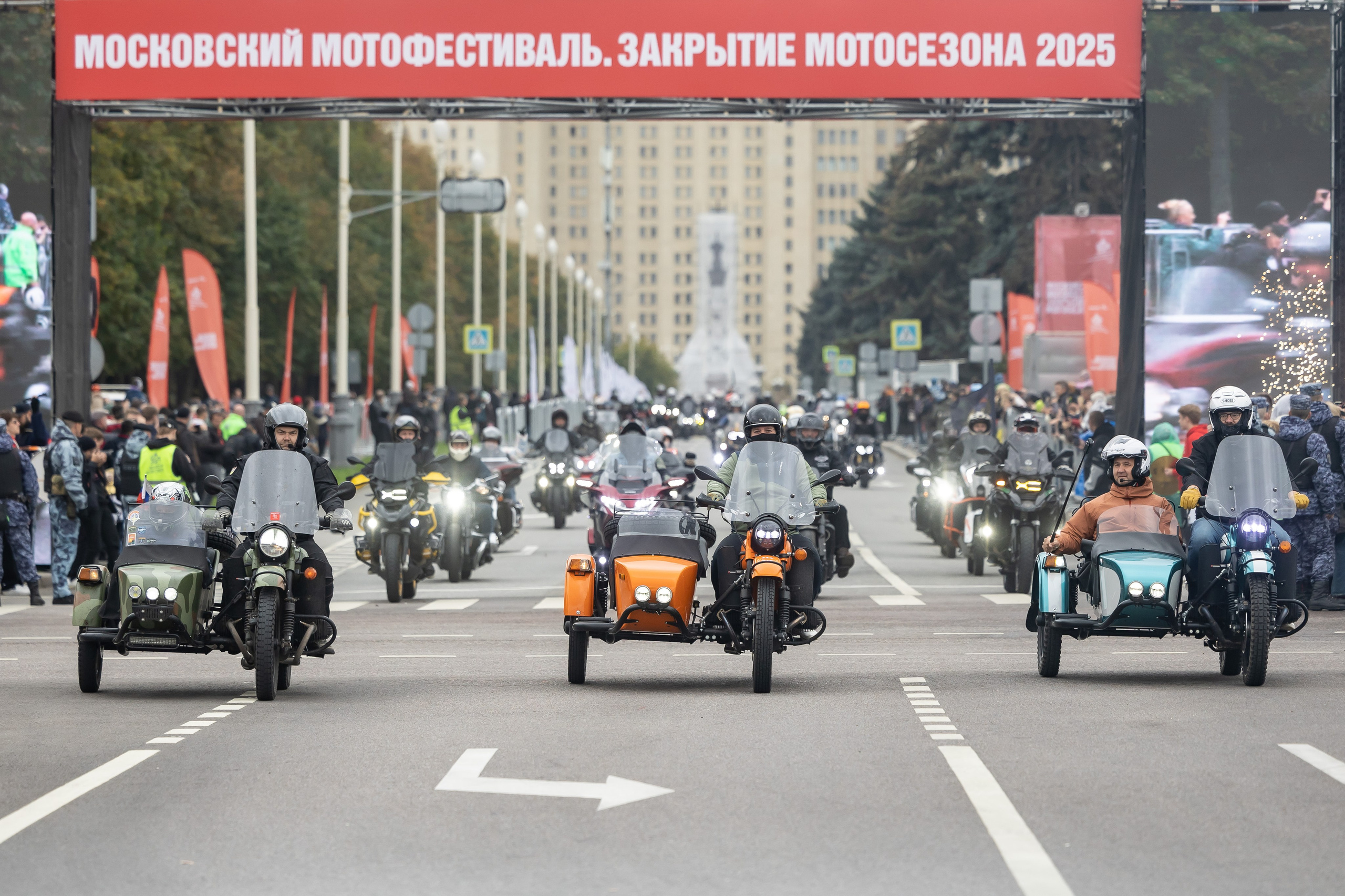 13-й Московский Мотофестиваль. Фотограф Владимир Охрименко