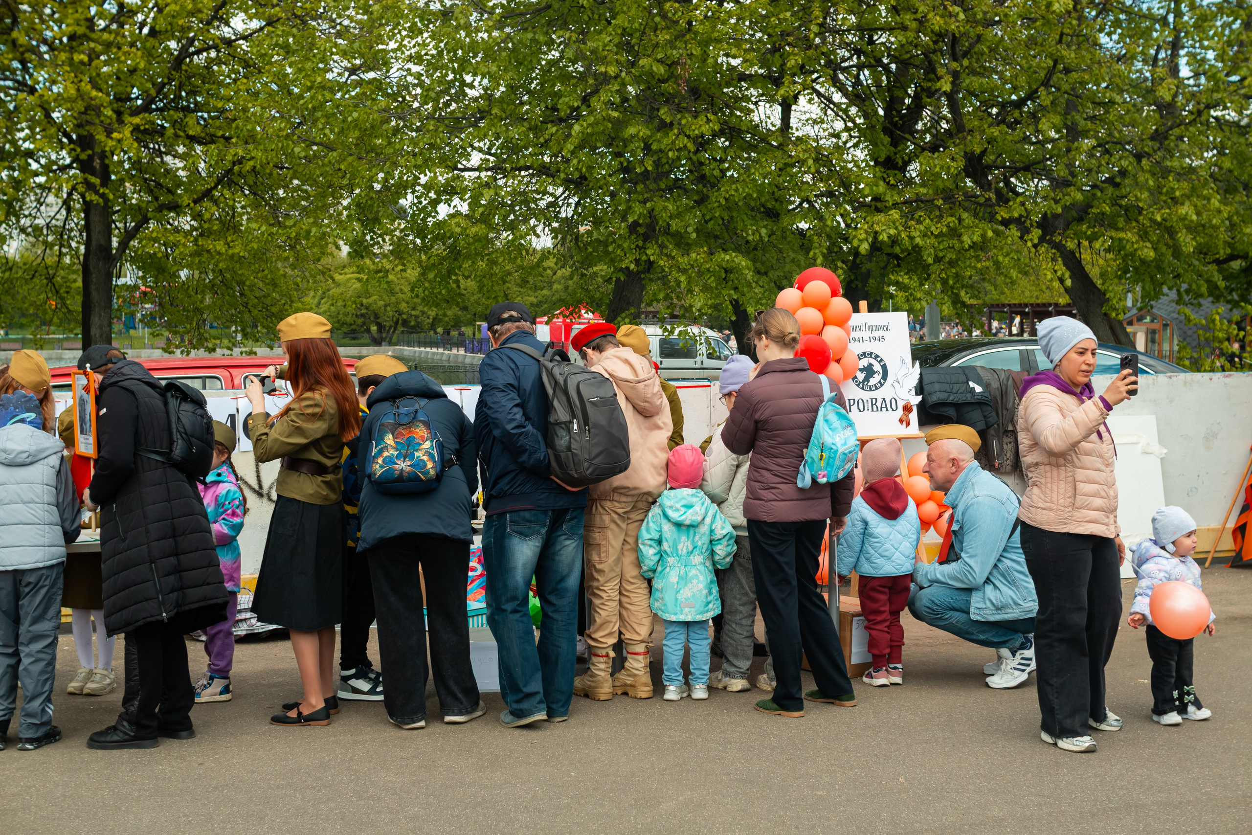 Репортаж с 9 мая 2025 года, День Победы! ВАО Москва. Фотограф Илья Варакин