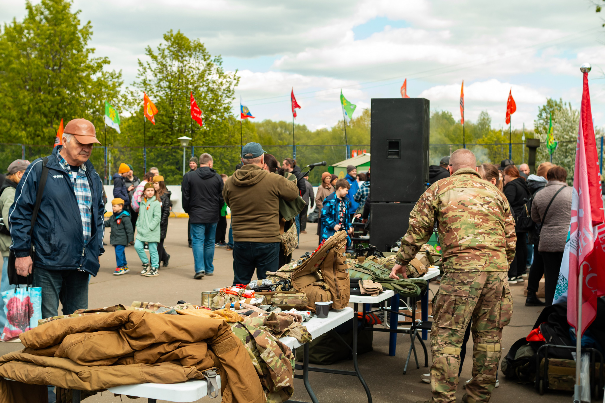 Репортаж с 9 мая 2025 года, День Победы! ВАО Москва. Фотограф Илья Варакин
