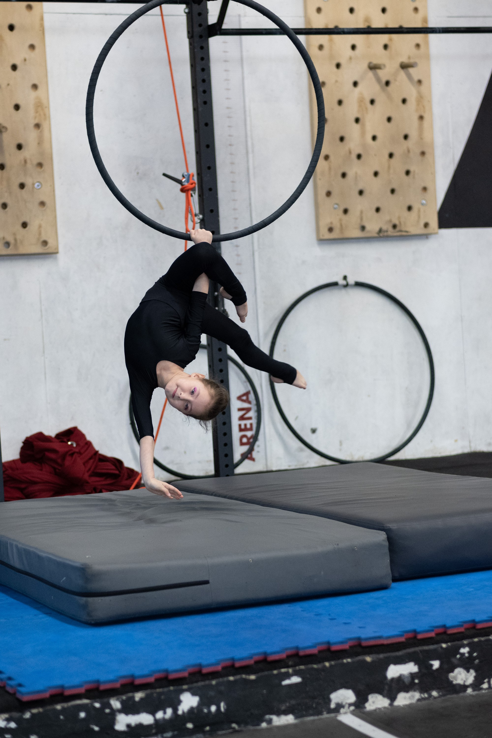 Внутриклубные соревнования по воздушной гимнастике 02.04.23