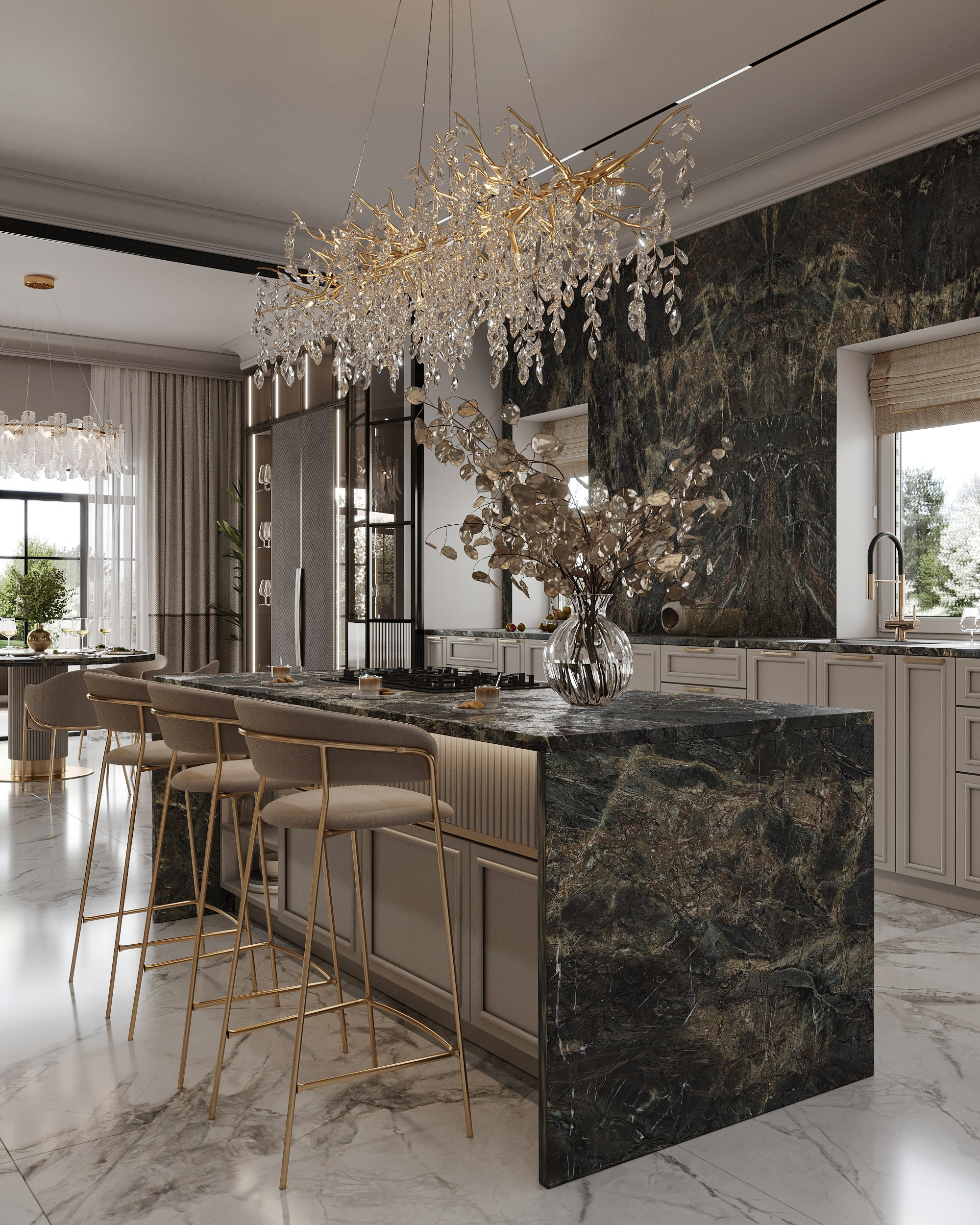 Вилла (Дубай). Королёва Анастасия | 3D визуализатор