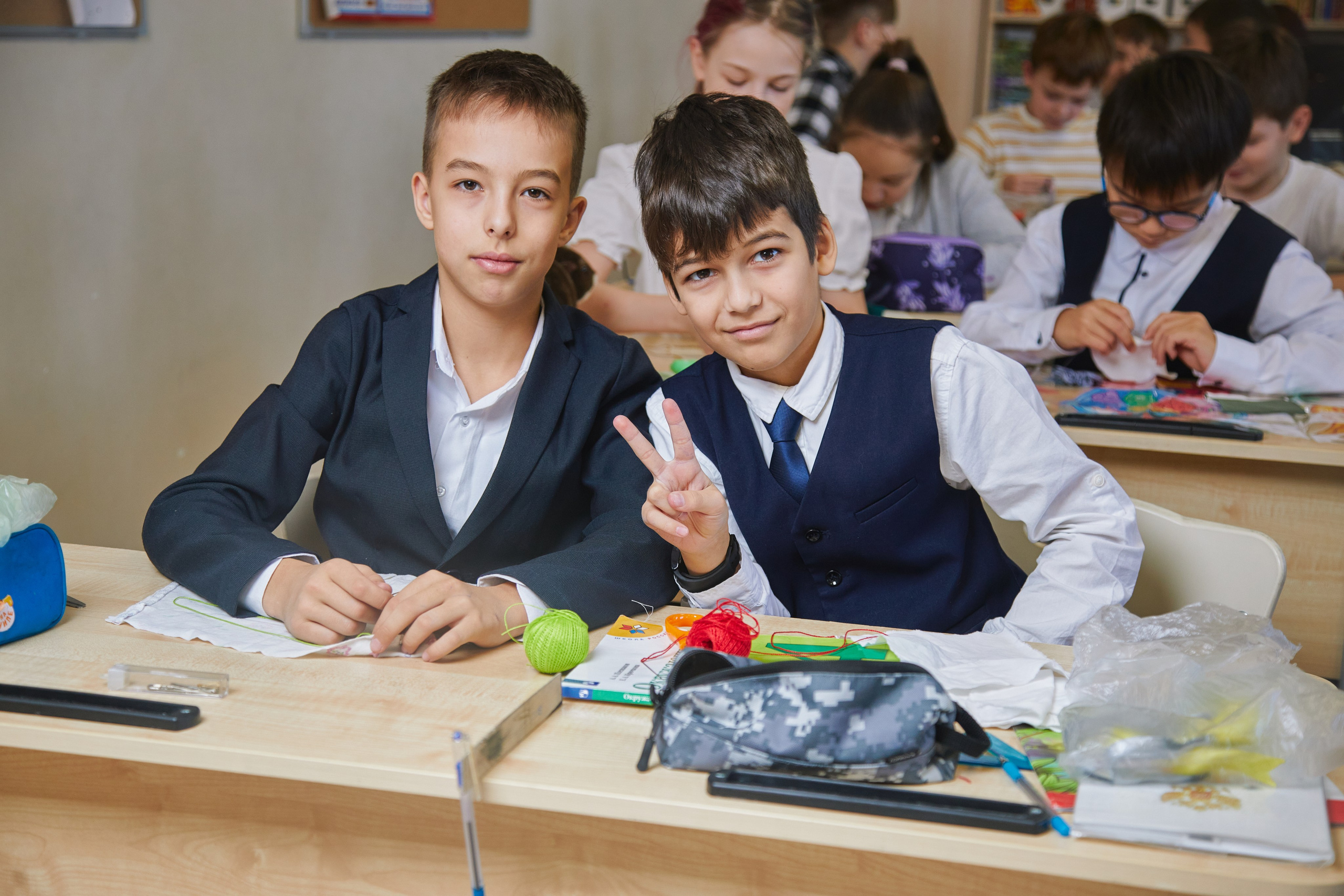 Школьные фото. Семейная фотосессия и съёмка в школе СПб Сударикова Мария