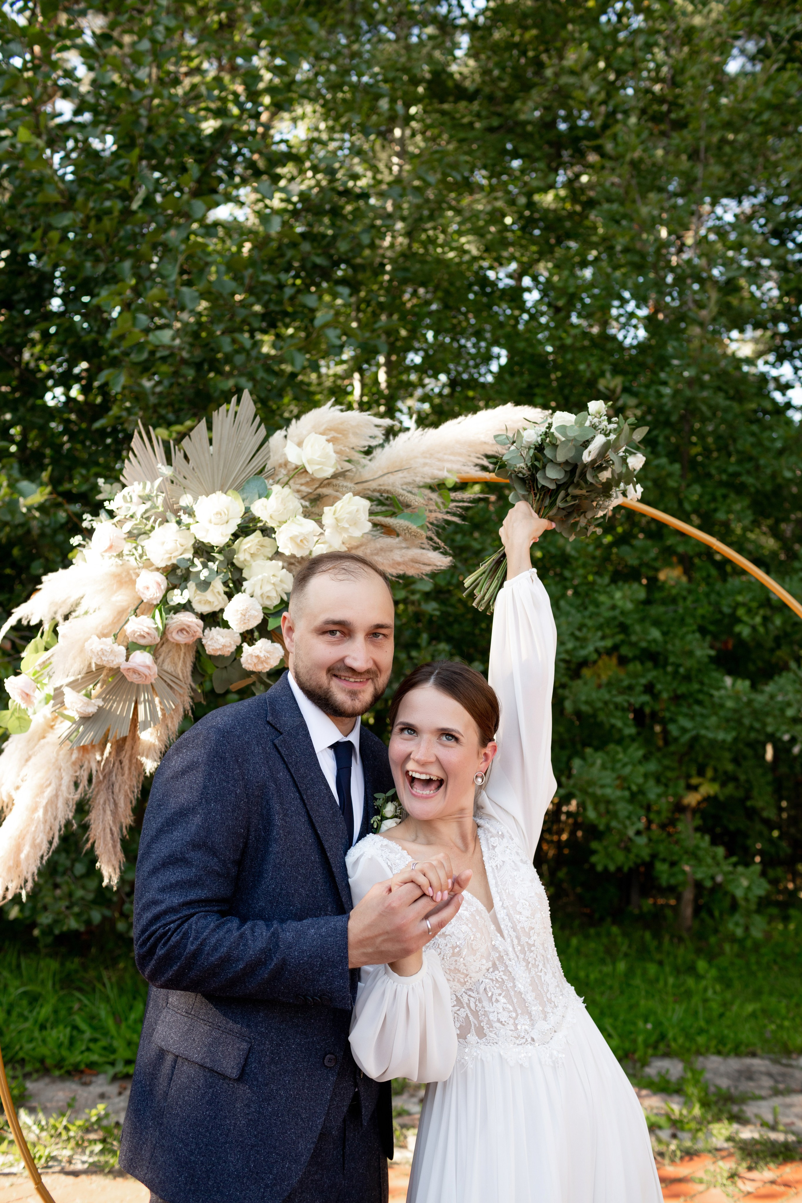 Свадебная фотопрогулка в Пушкине. Свадебный фотограф Кирилл Белый