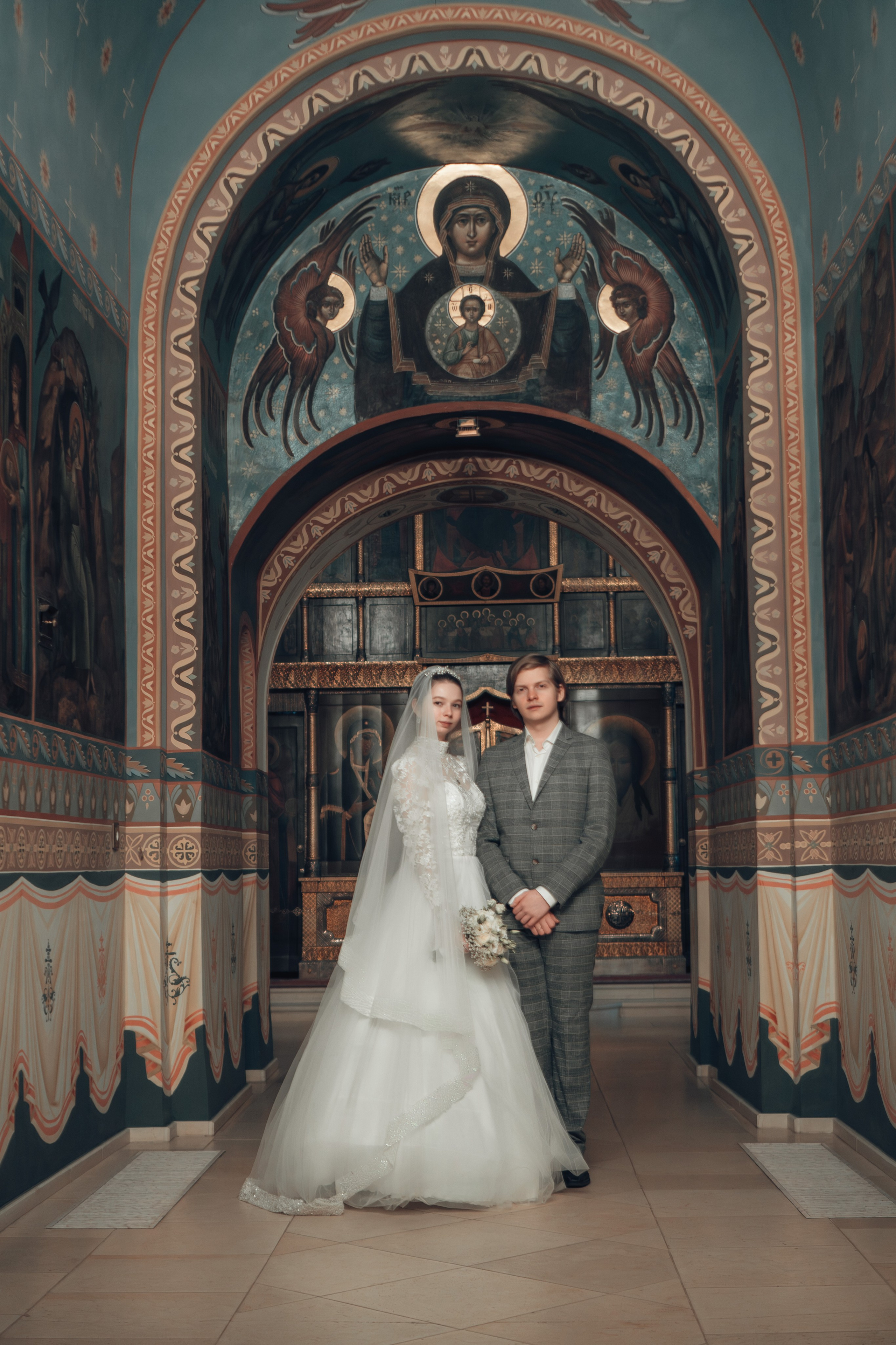 Венчание в Москве Евы и Даниила