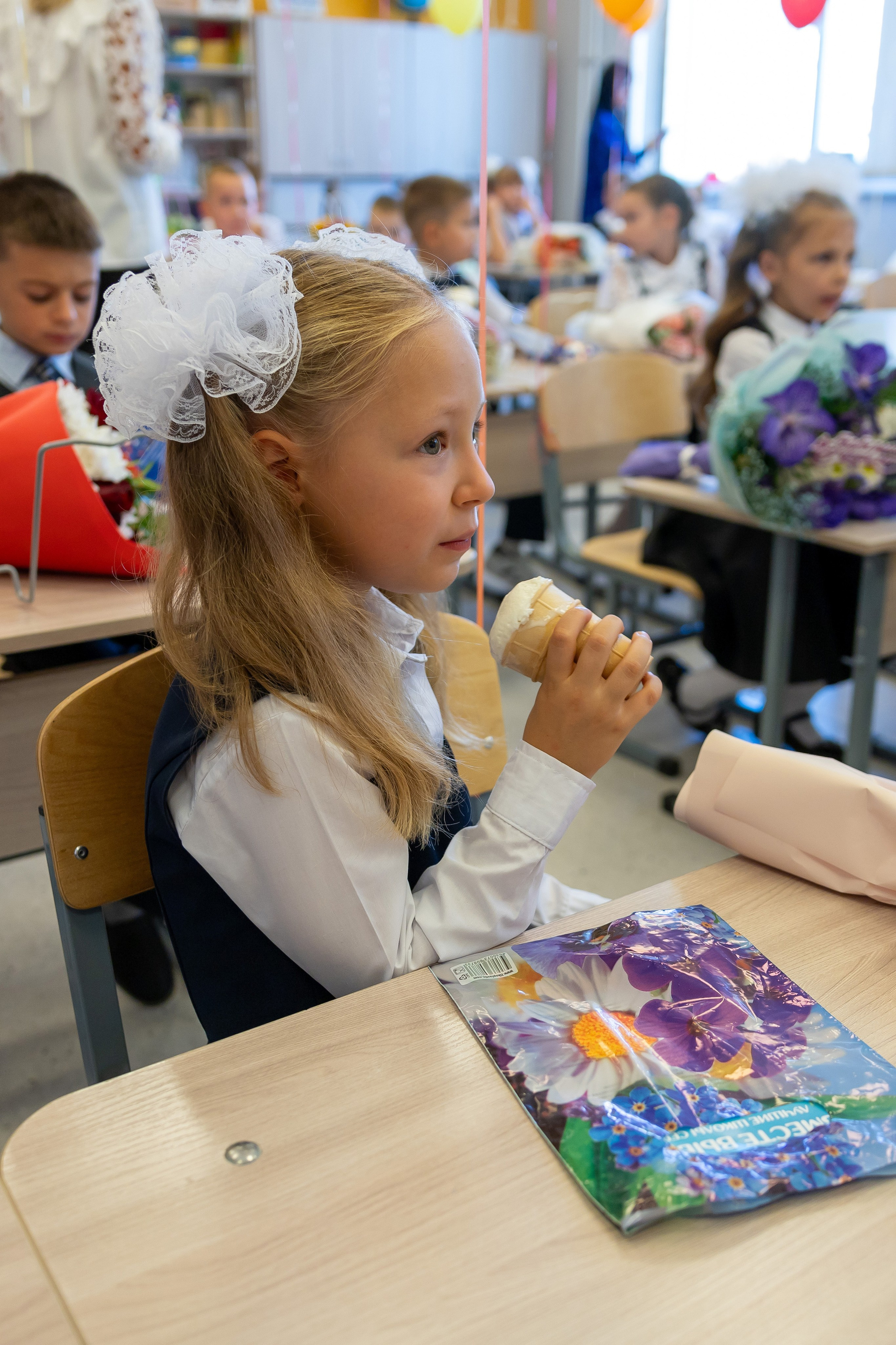 Первый раз в первый класс (репортажная съемка). Фотограф в Серпухове Наталья Руденко