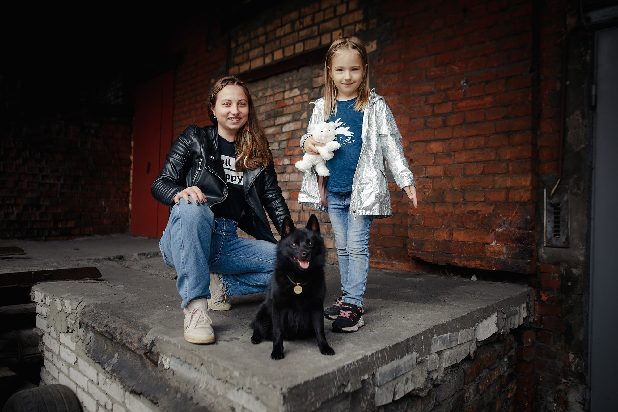 Саша, Маша и шипперке Йети. Фотограф-анималист Mary Mart — Москва, Питер