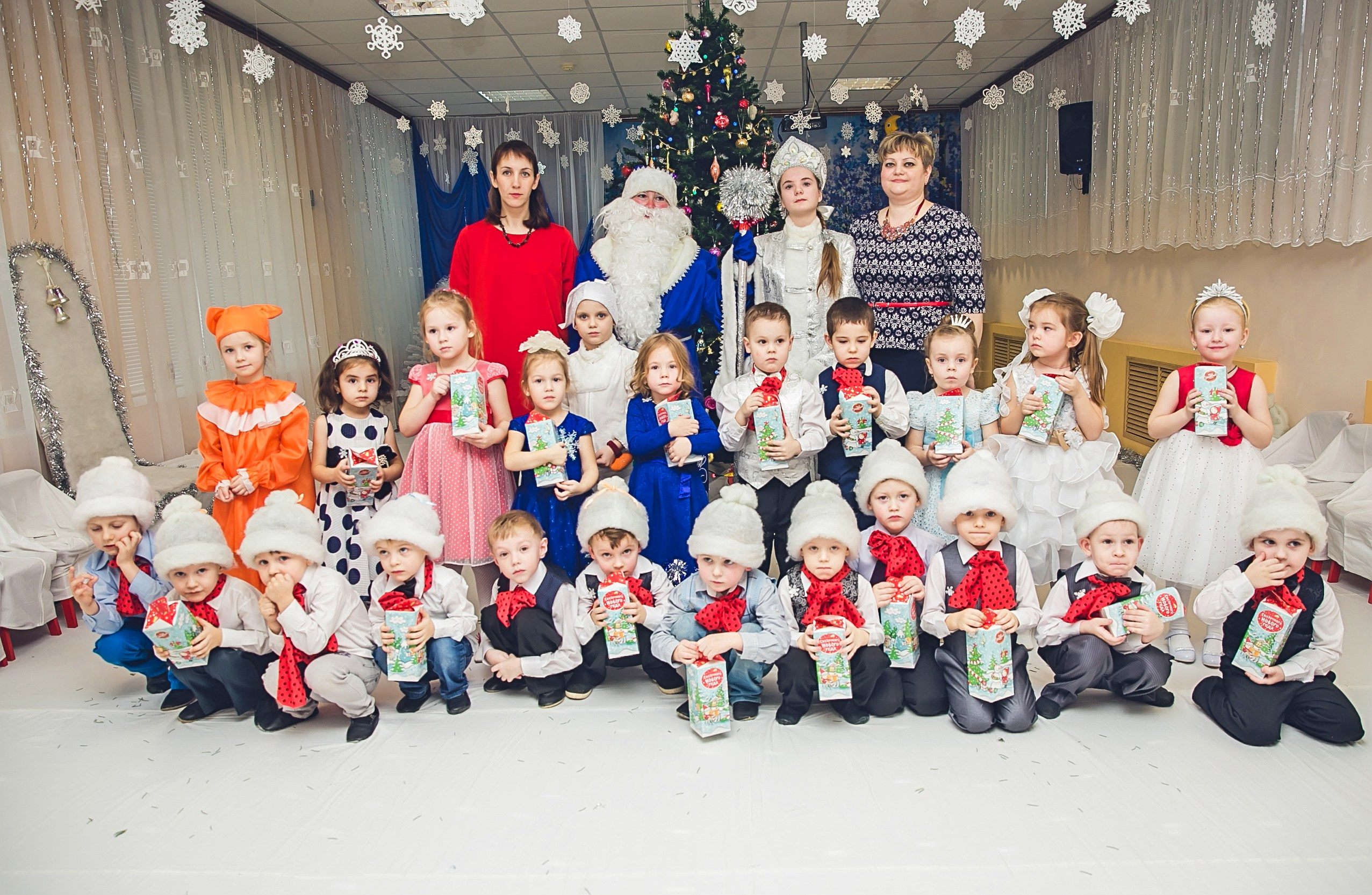 Новый год в саду. Семейный и детский фотограф в Нижнем Новгороде