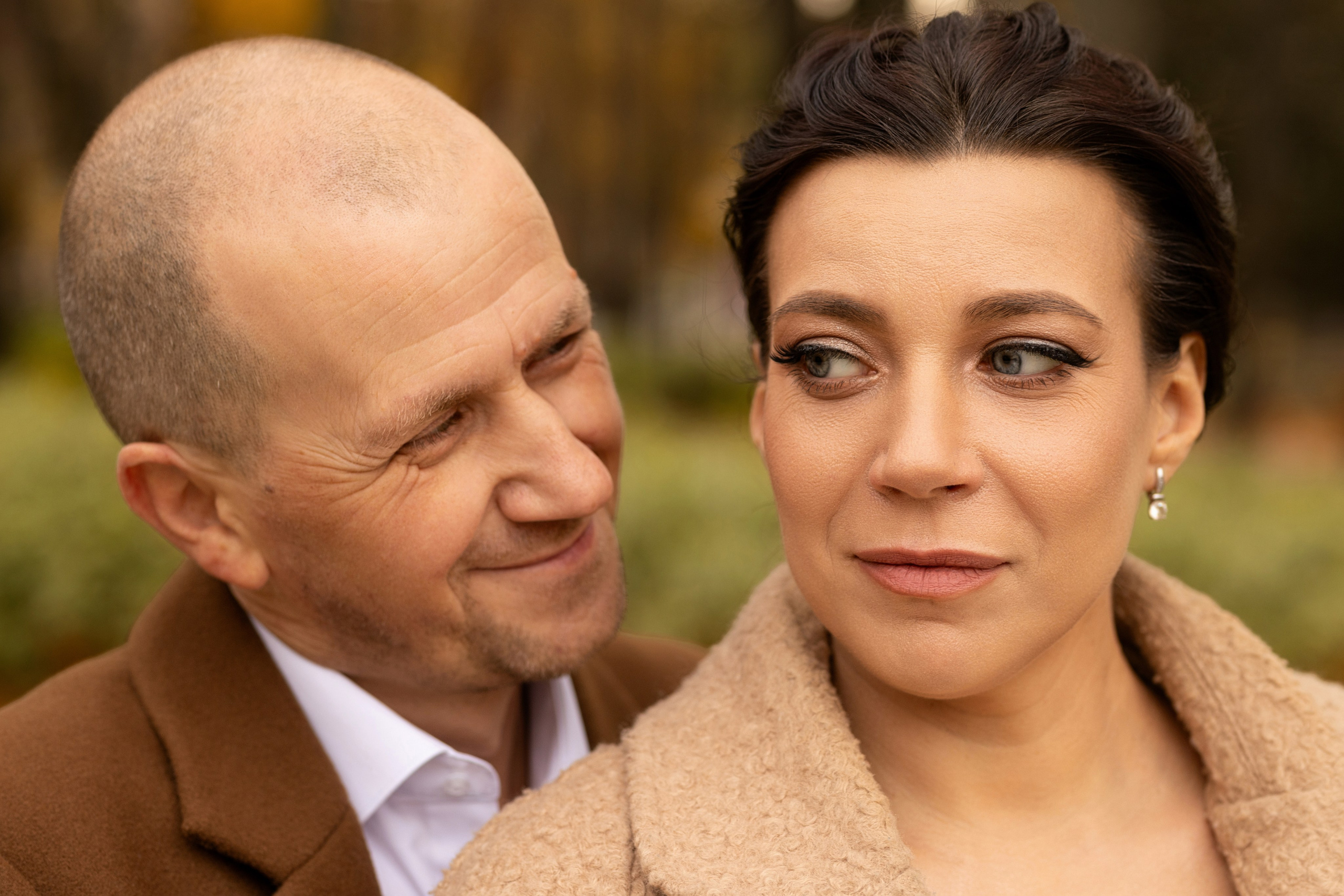 Алексей и Евгения. Свадебная прогулка в позднем октябре. Дмитрий Шульгин, портретный фотограф в Воронеже