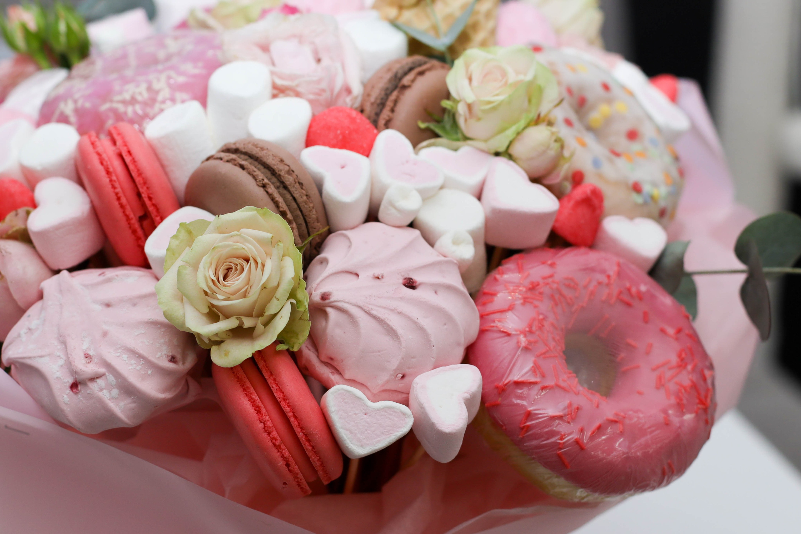 Букеты из зефира. Семейный, детский, свадебный фотограф в Москве, Люберцах