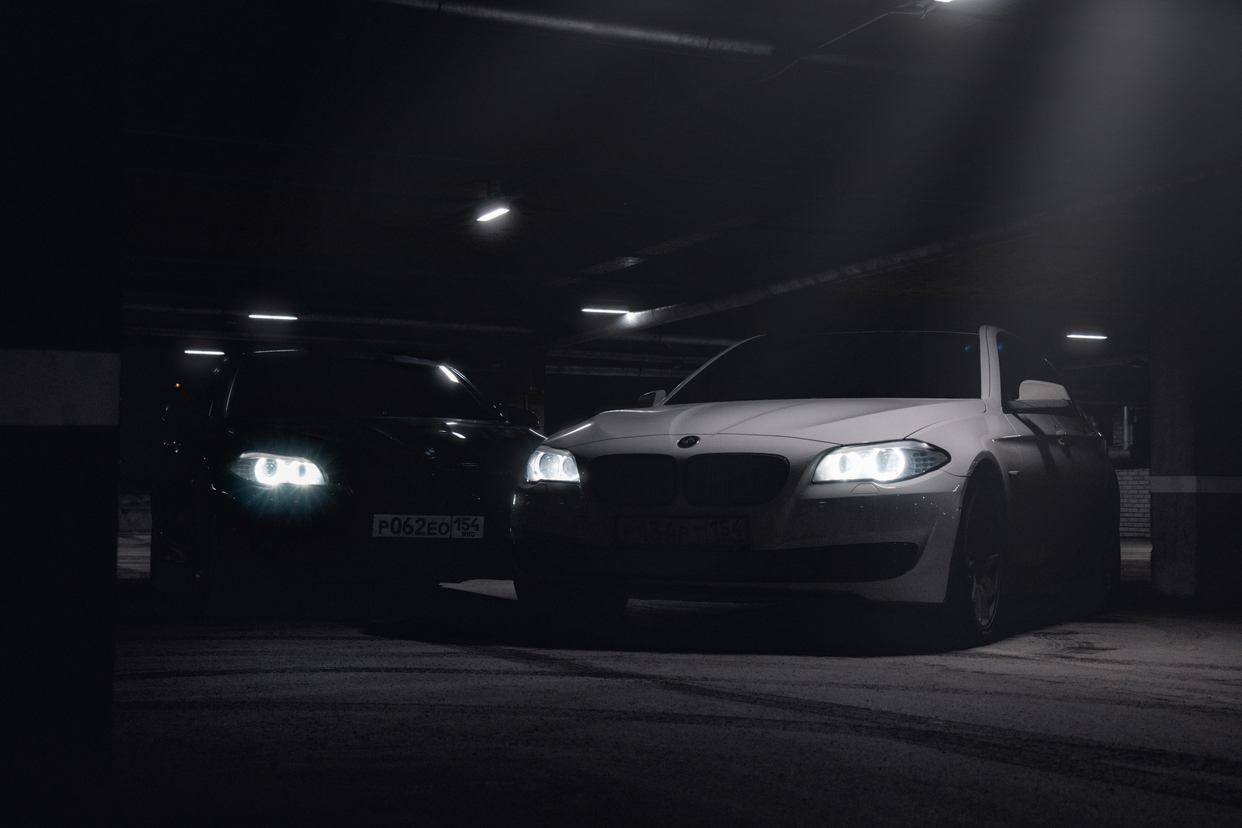 BMW F10 B&W. Автомобильный фотограф и видеограф в Новосибирске|Александра Косухина