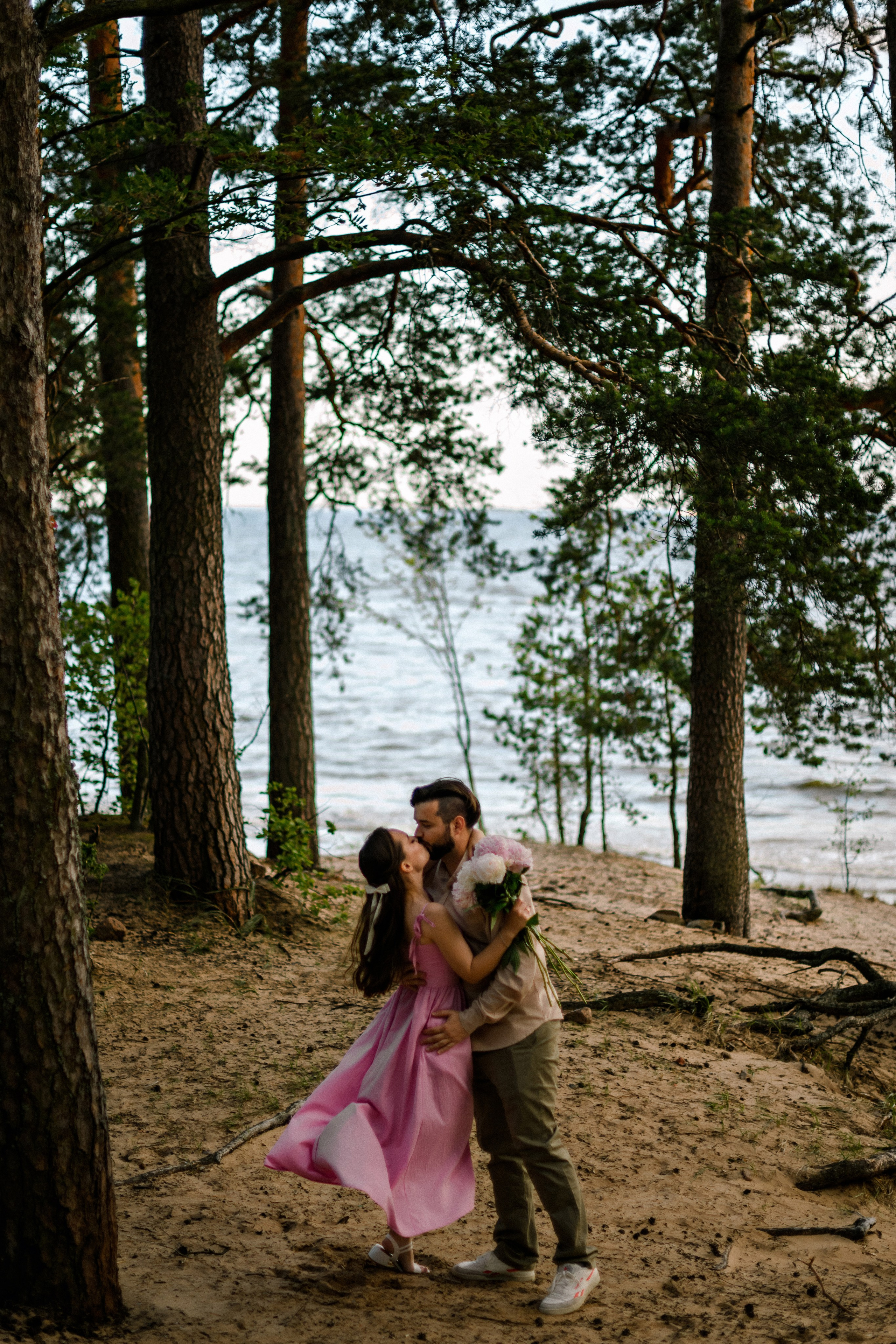 Настя и Вова Финский залив. Свадебный фотограф в Санкт-Петербурге София Шубик
