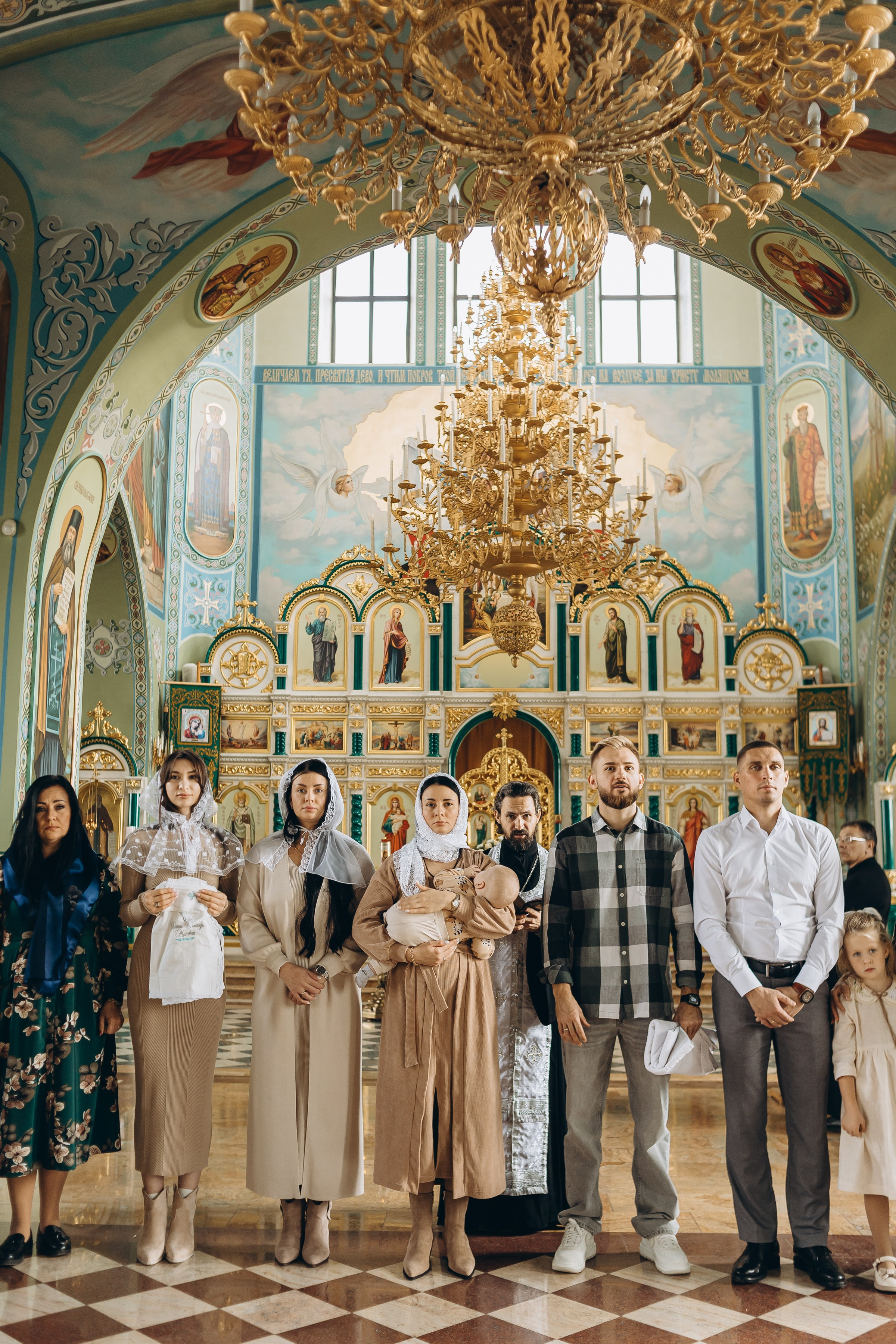 Крещение Матвея. Семейный фотограф в Волгодонске Краченцева Анна