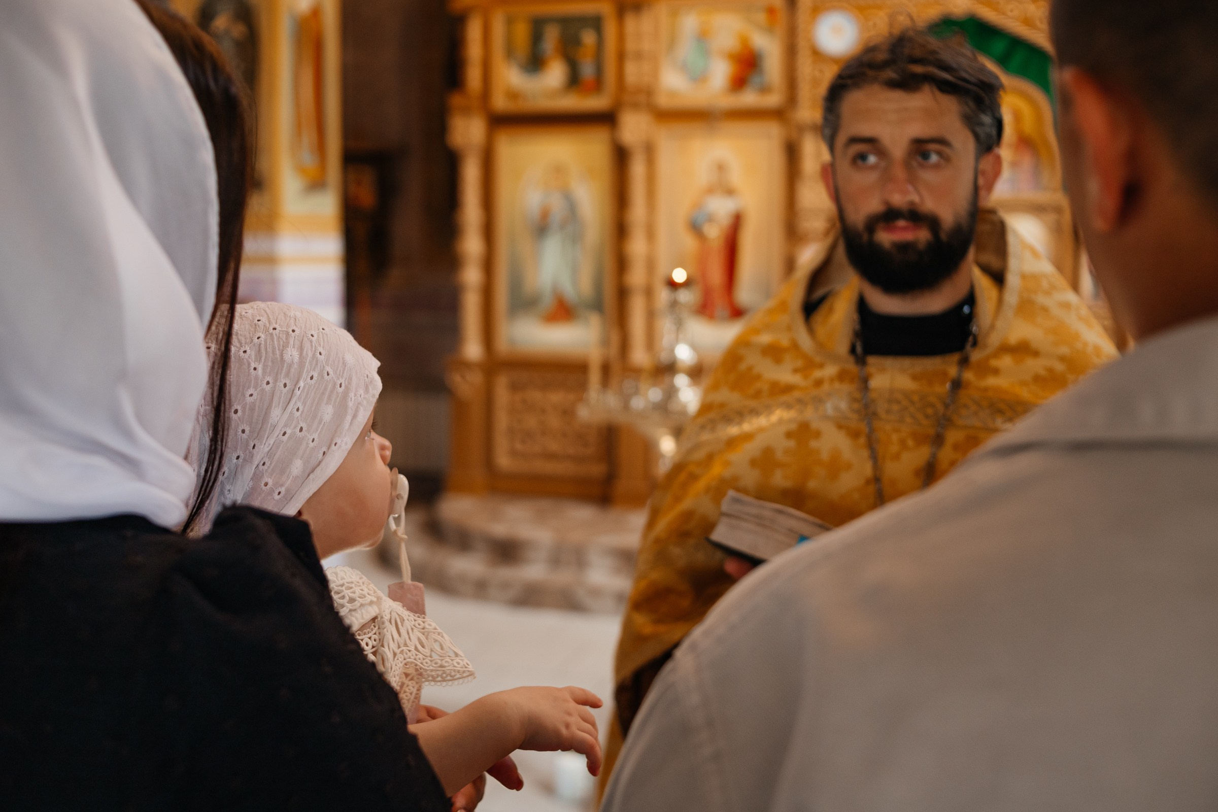 Крещение Алисы. Семейный фотограф в Волгодонске Краченцева Анна