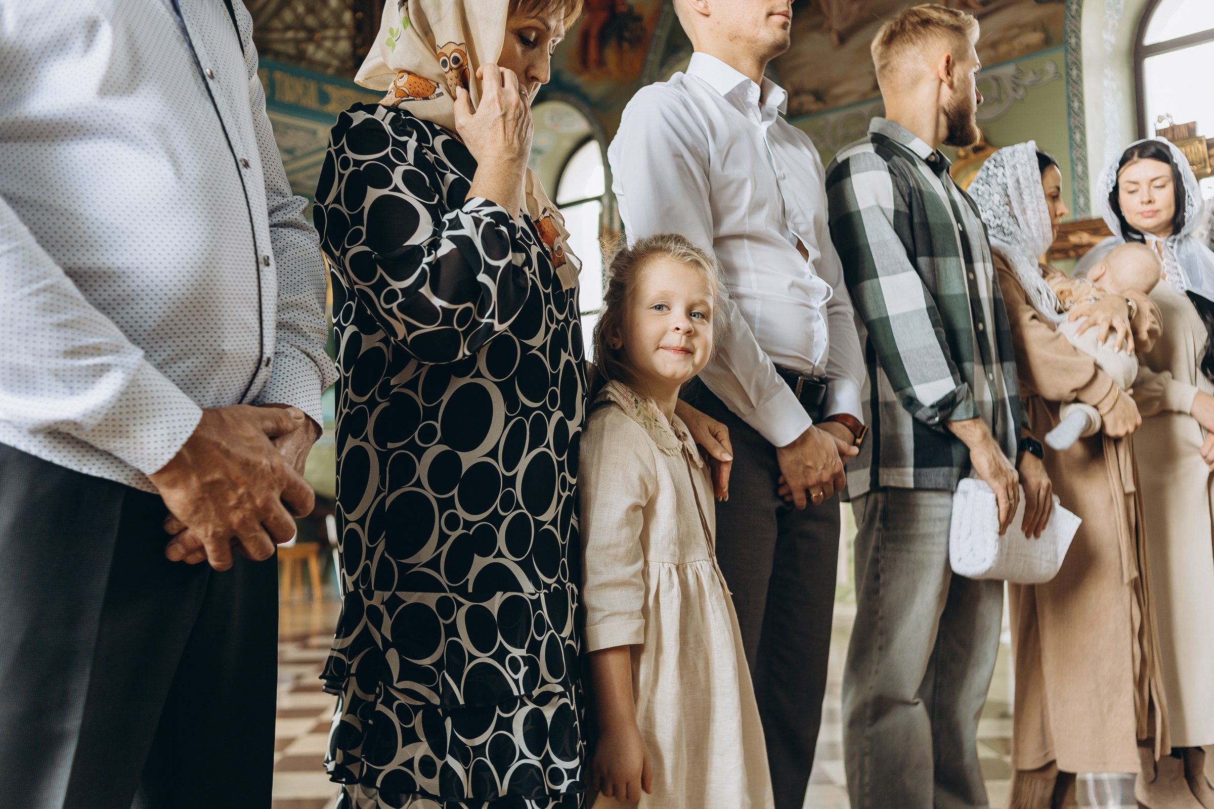 Крещение Матвея. Семейный фотограф в Волгодонске Краченцева Анна