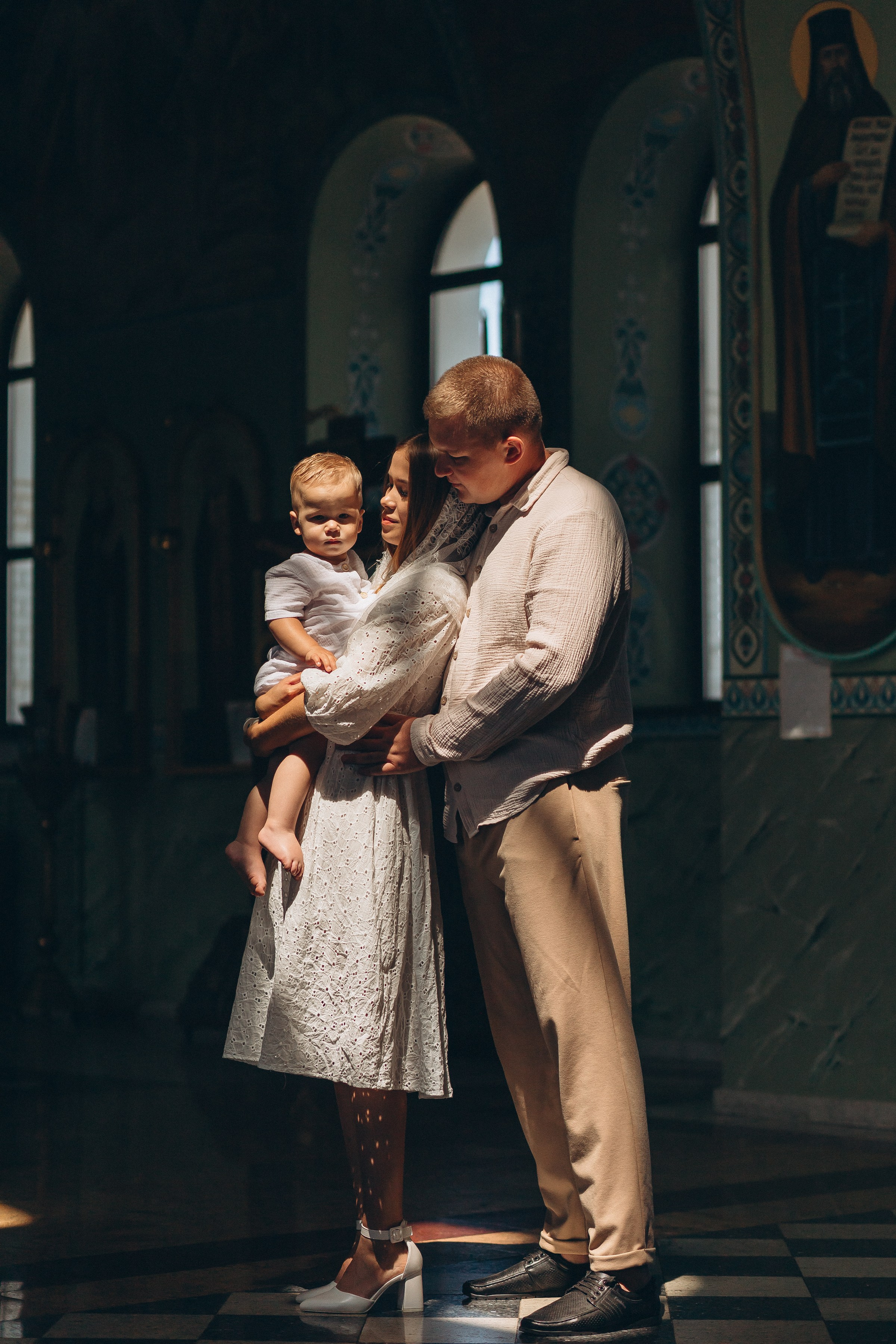 Крещение Максима. Семейный фотограф в Волгодонске Краченцева Анна