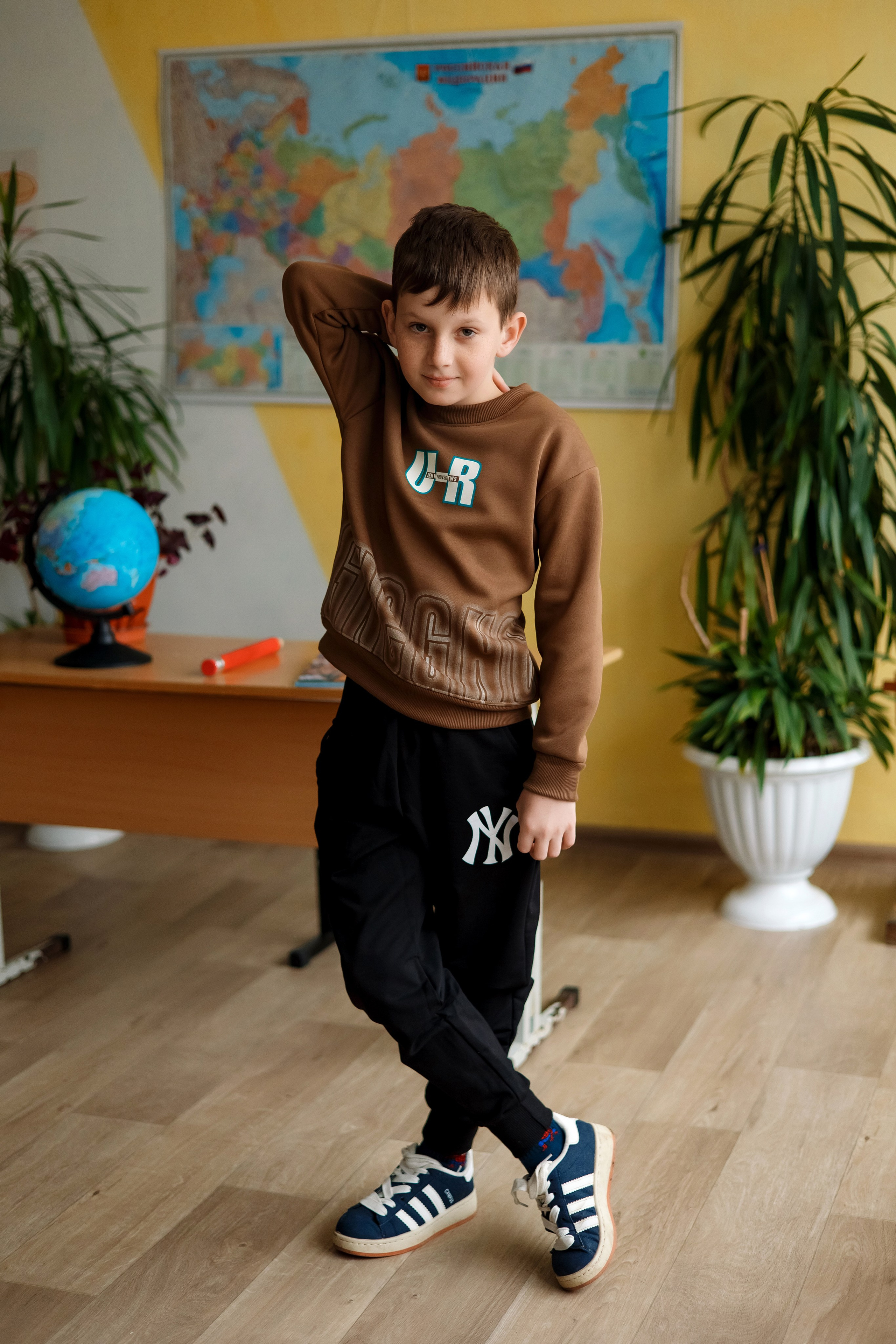 4 класс с. Барабаш. Фотограф Любовь Корниенко, Примоский край