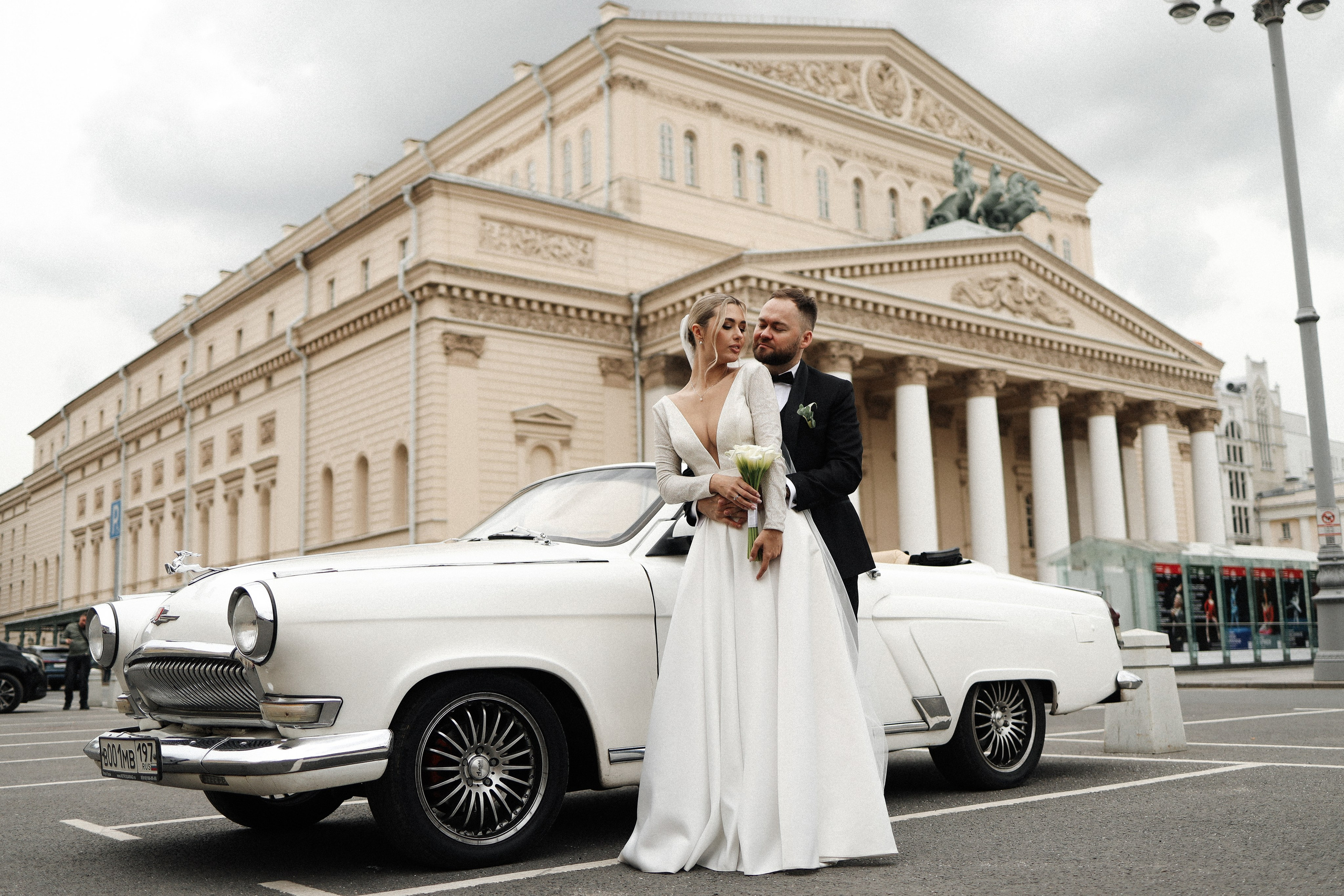 А. + Ю. Грибоедовский ЗАГС, прогулка на кабриолете. Семейный и lovestory фотограф в Москве Светлана Коняхина