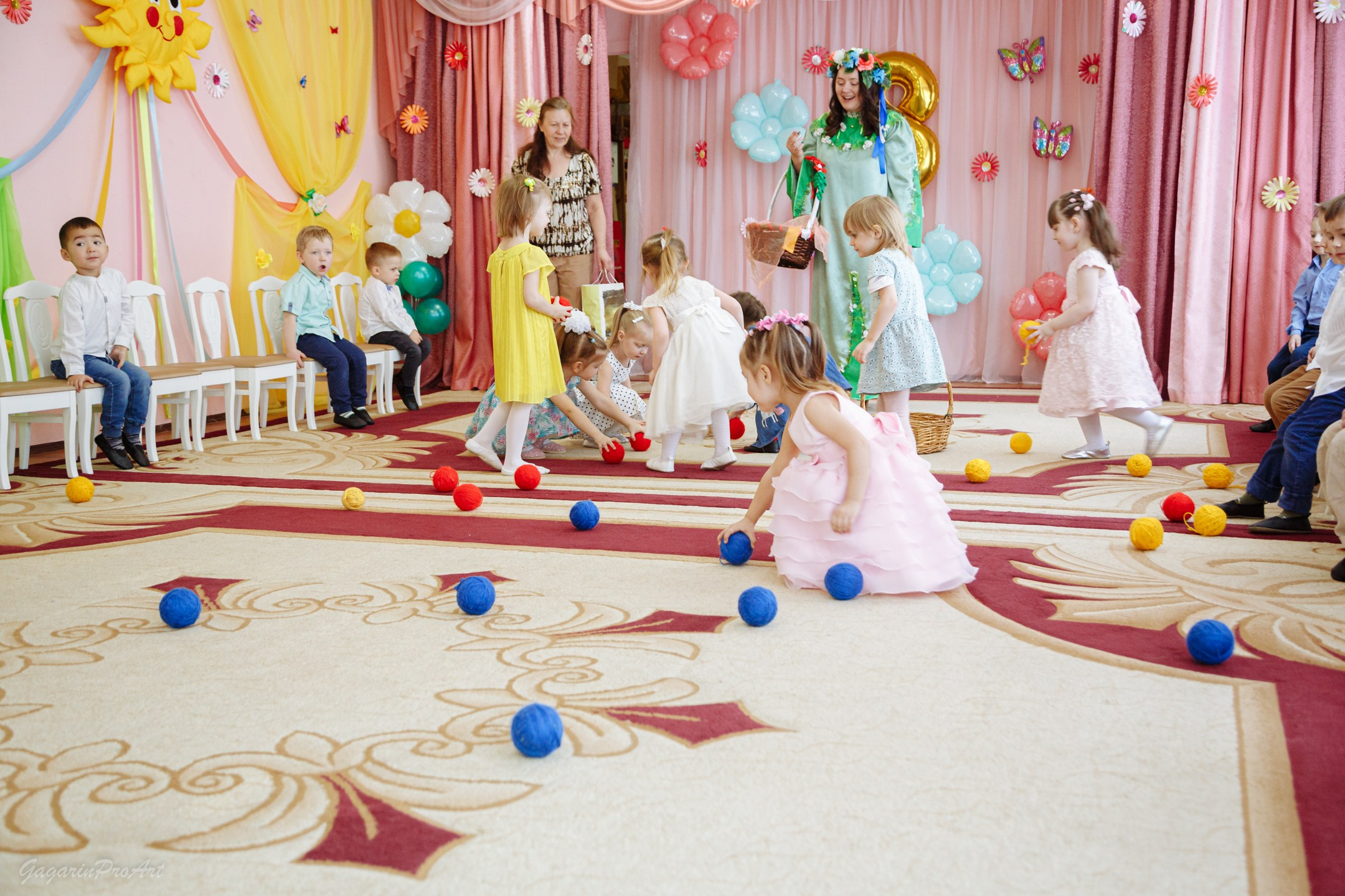 Репортаж в саду на утренник. GagarinProArt