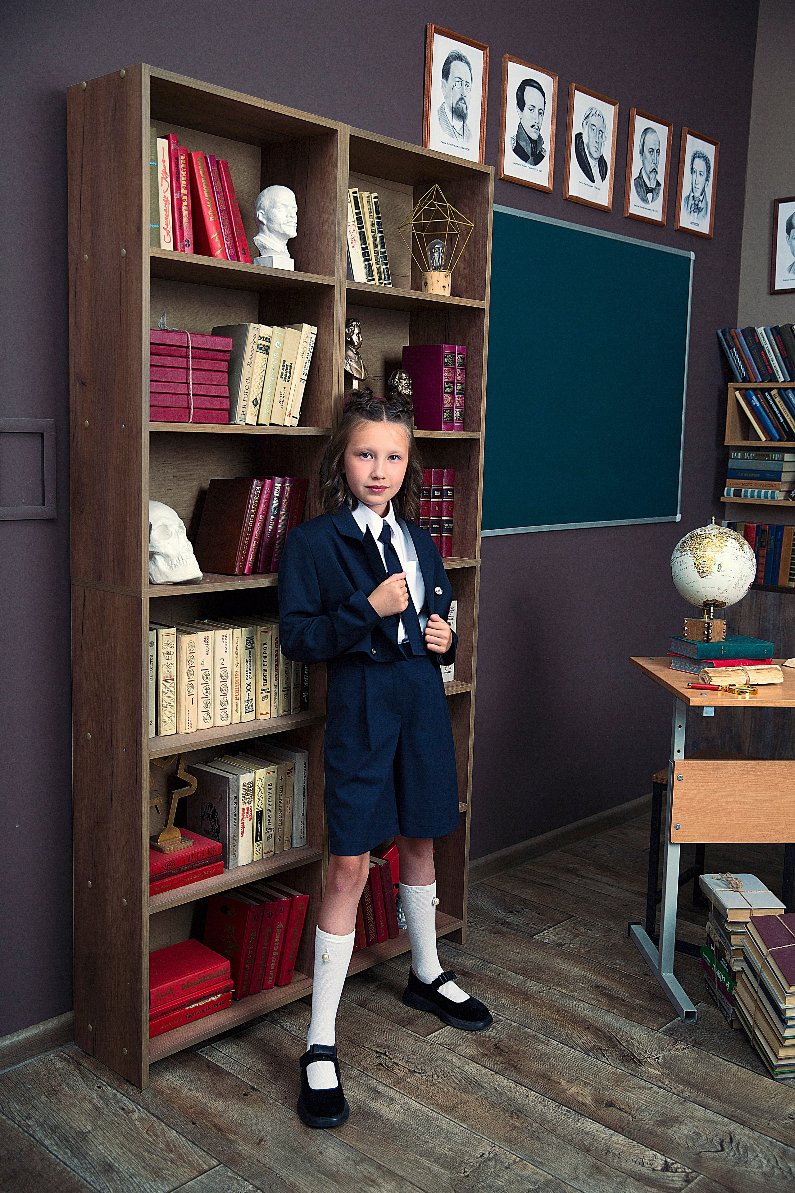 Школьница. Детский школьный фотограф в Кемерово Зиновьева Екатерина