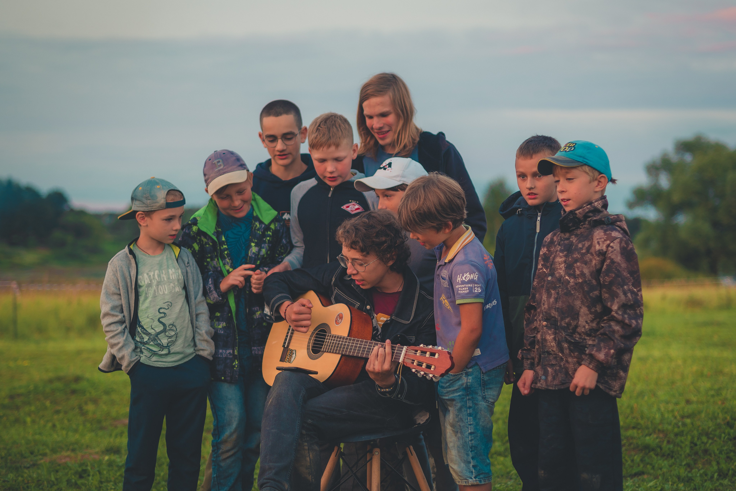 Детский лагерь — 6 смена 2023 год. Иван Кубик — фотограф и видеограф