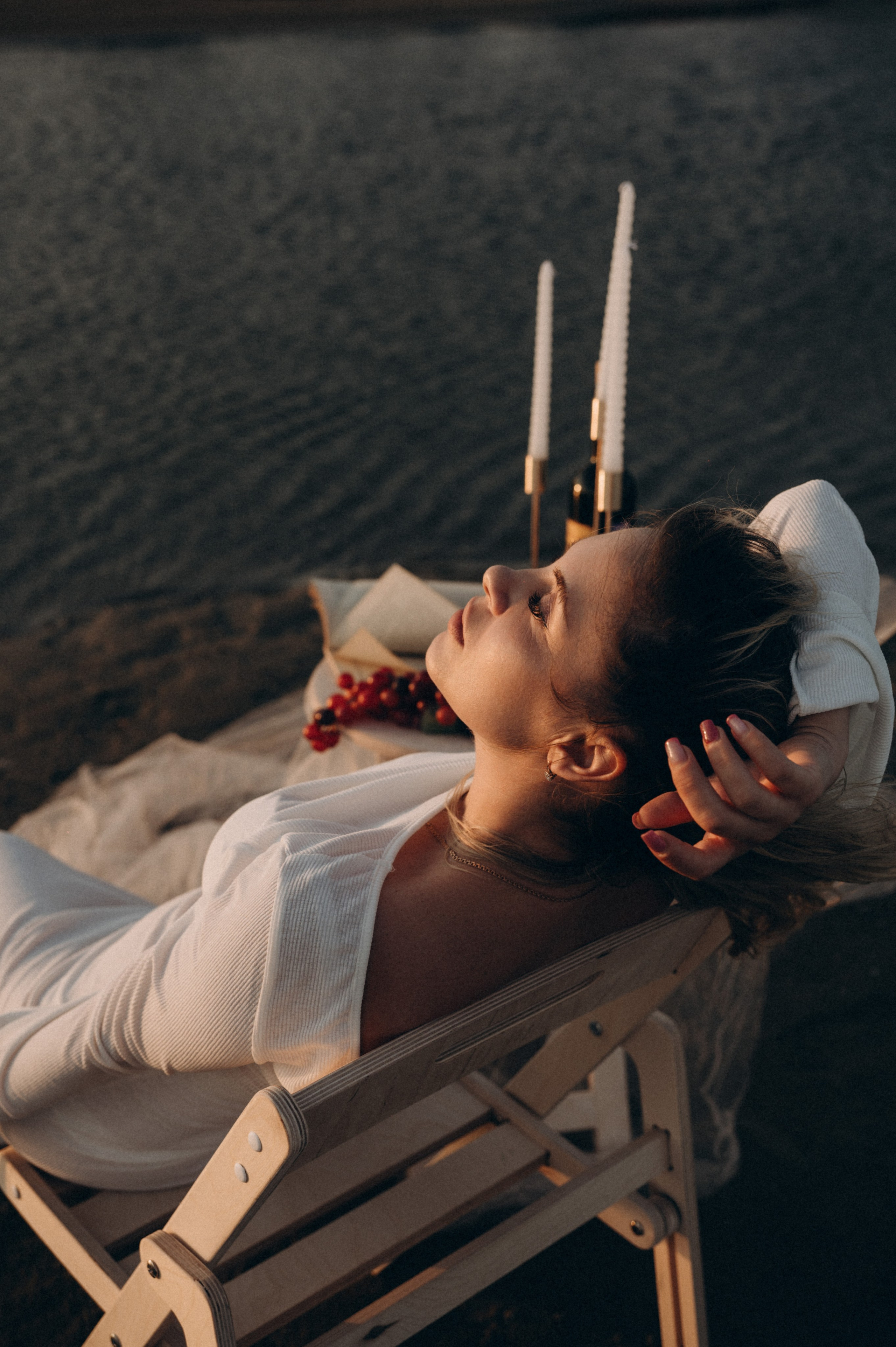 Нежная Галина в красивом закате. Мариуполь фото. Фотограф Мариуполь.Индивидуальные съёмки. Детские, семейные, коммерческие