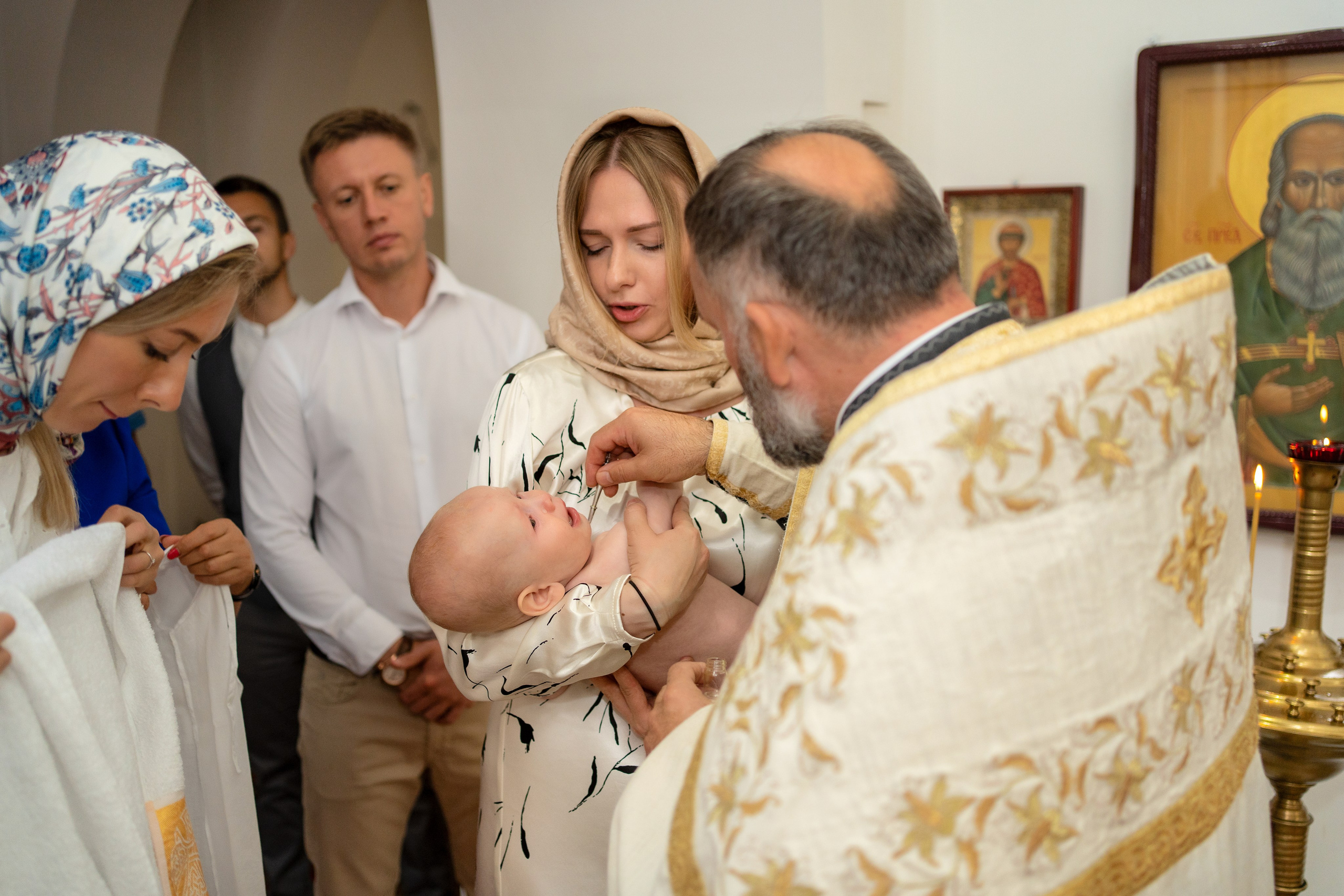 Крещение Бориса. Семейный и свадебный фотограф Минск, Беларусь Анна Орловская