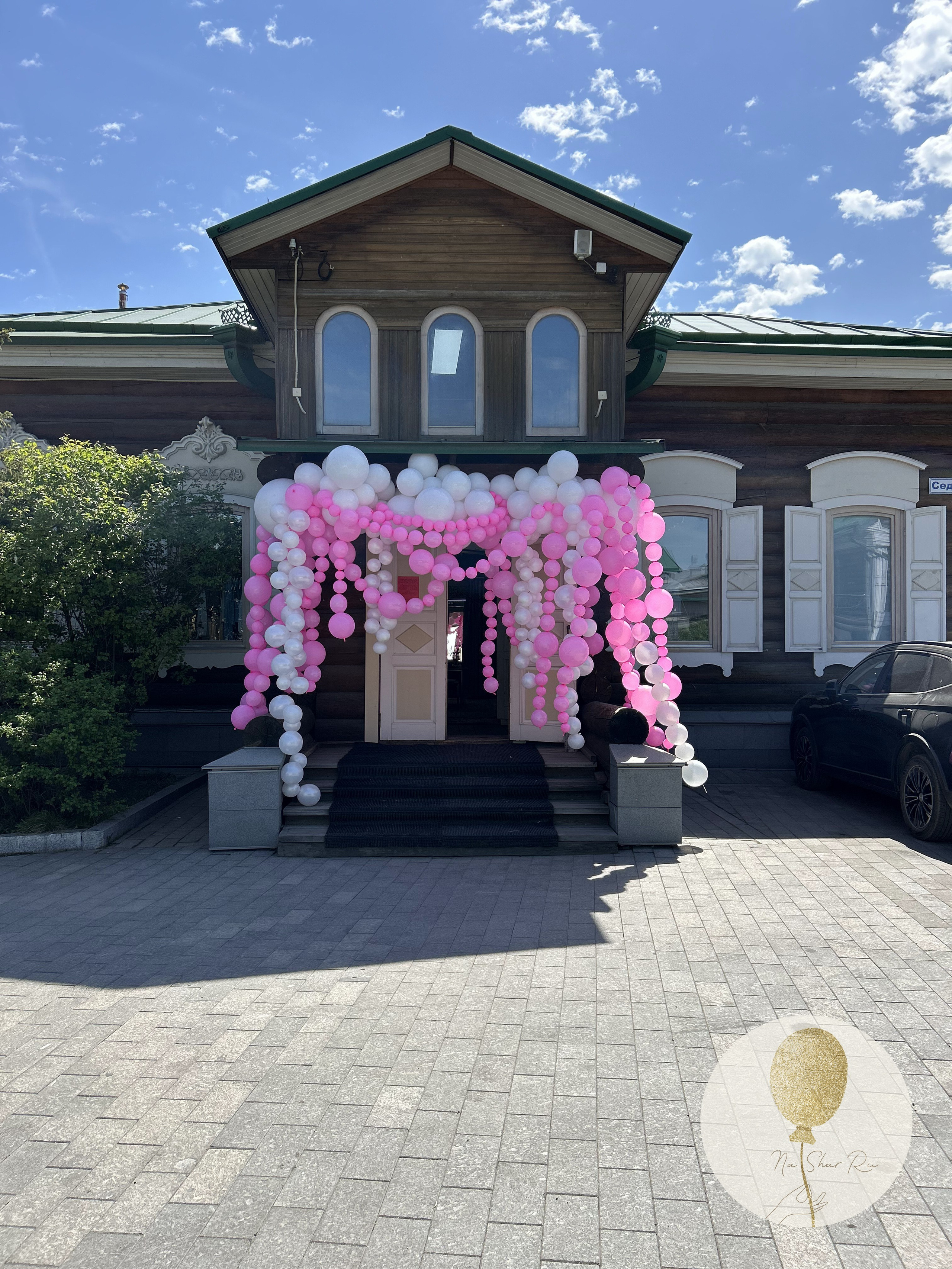 Входная группа. Воздушные шары с гелием в Донецке