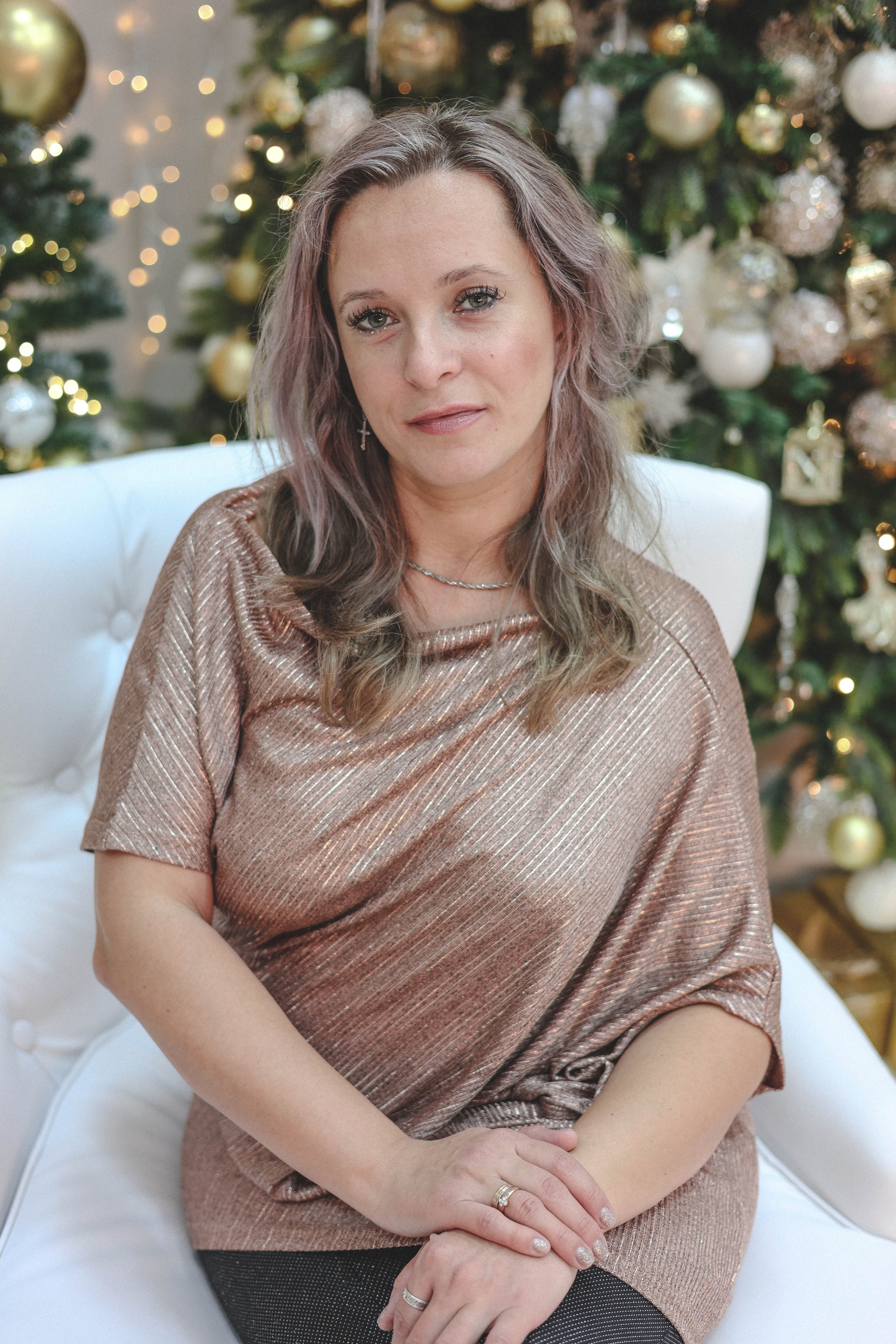 Новогодняя история «Ирина и ее семья». Фотограф в Москве Анастасия Калинина