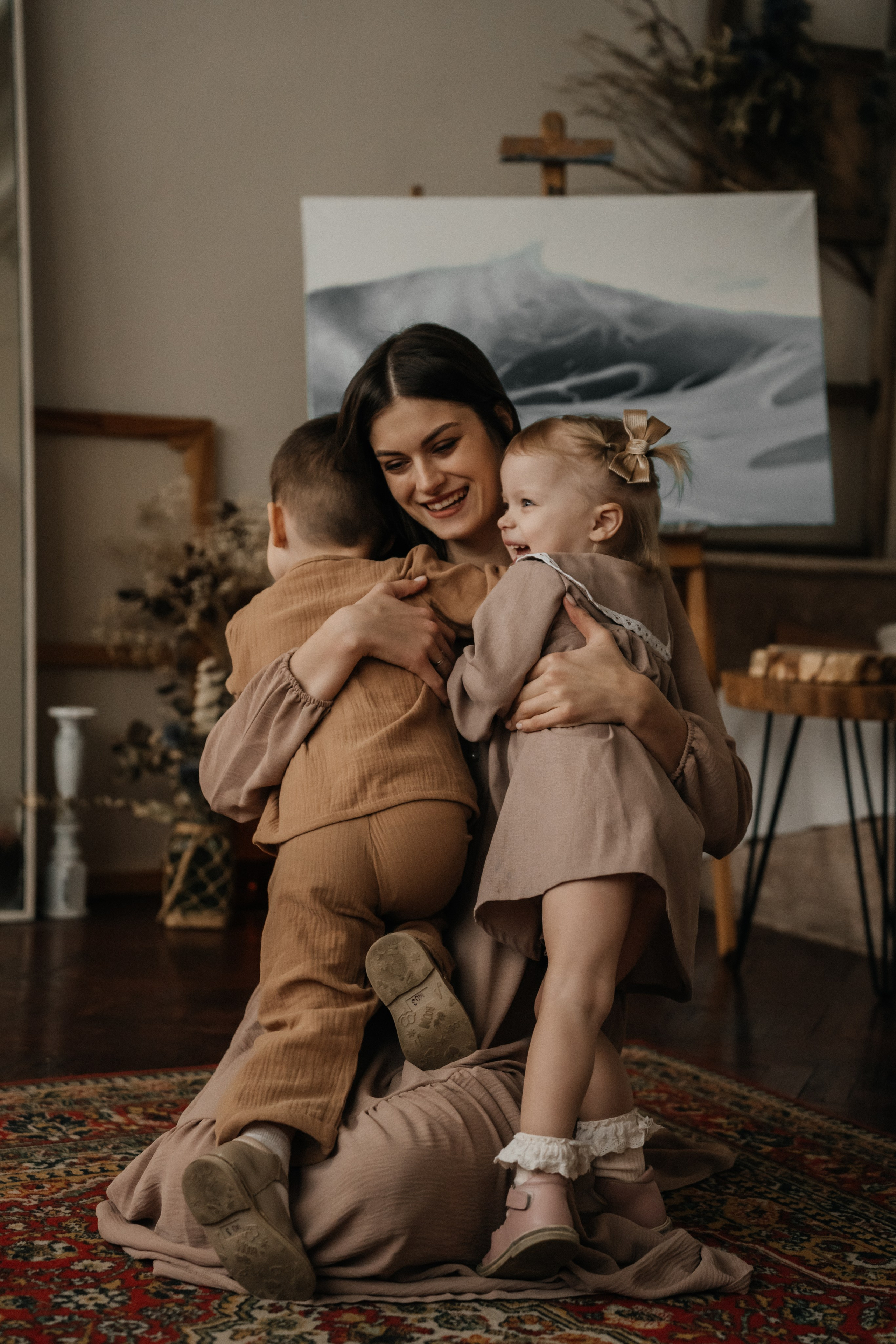 В мастерской. Ваш фотограф Вика Артемова