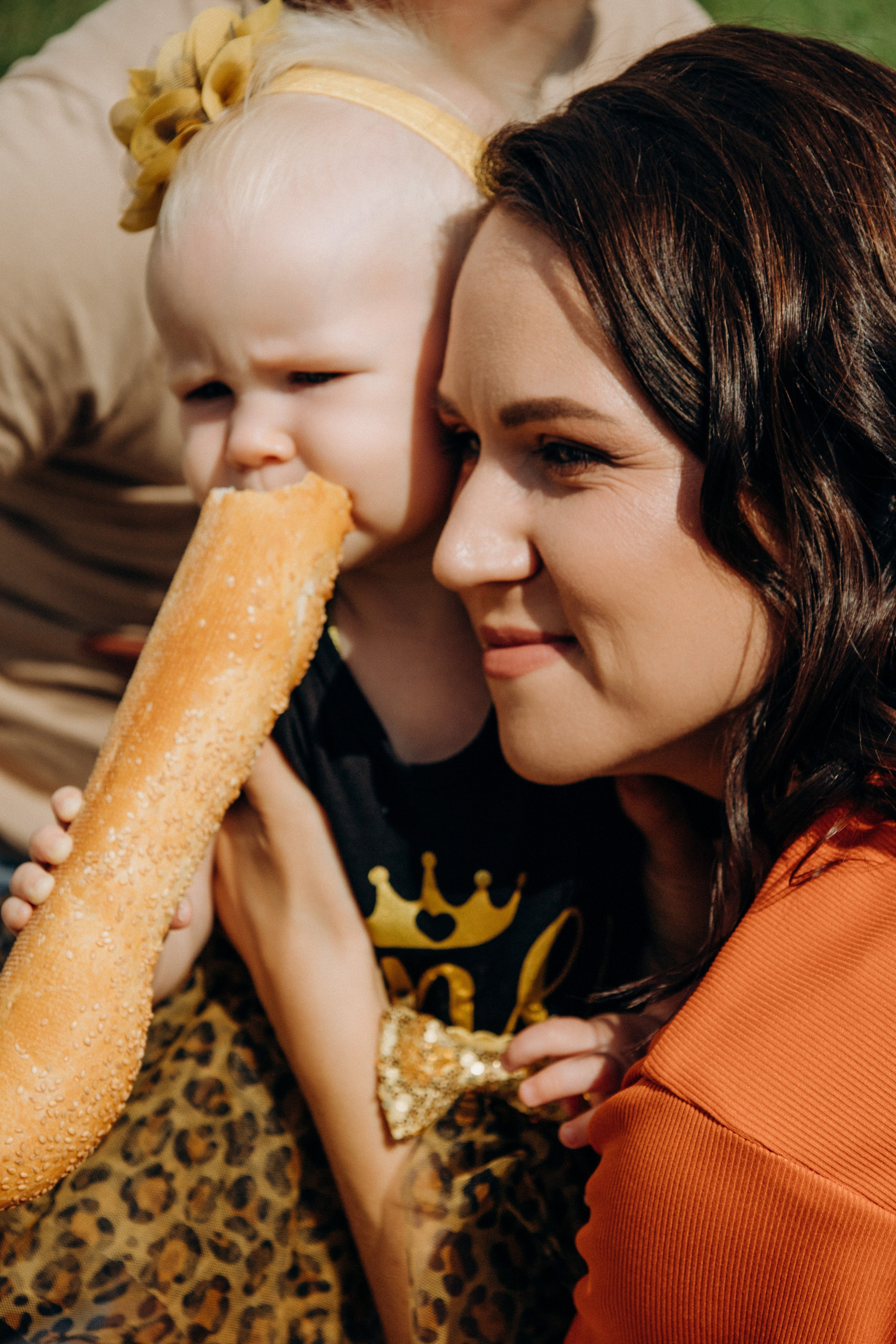 Хрустящие батоны и крошка Милана. Портретный и семейный фотограф в Воронеже Ксения Ремизова