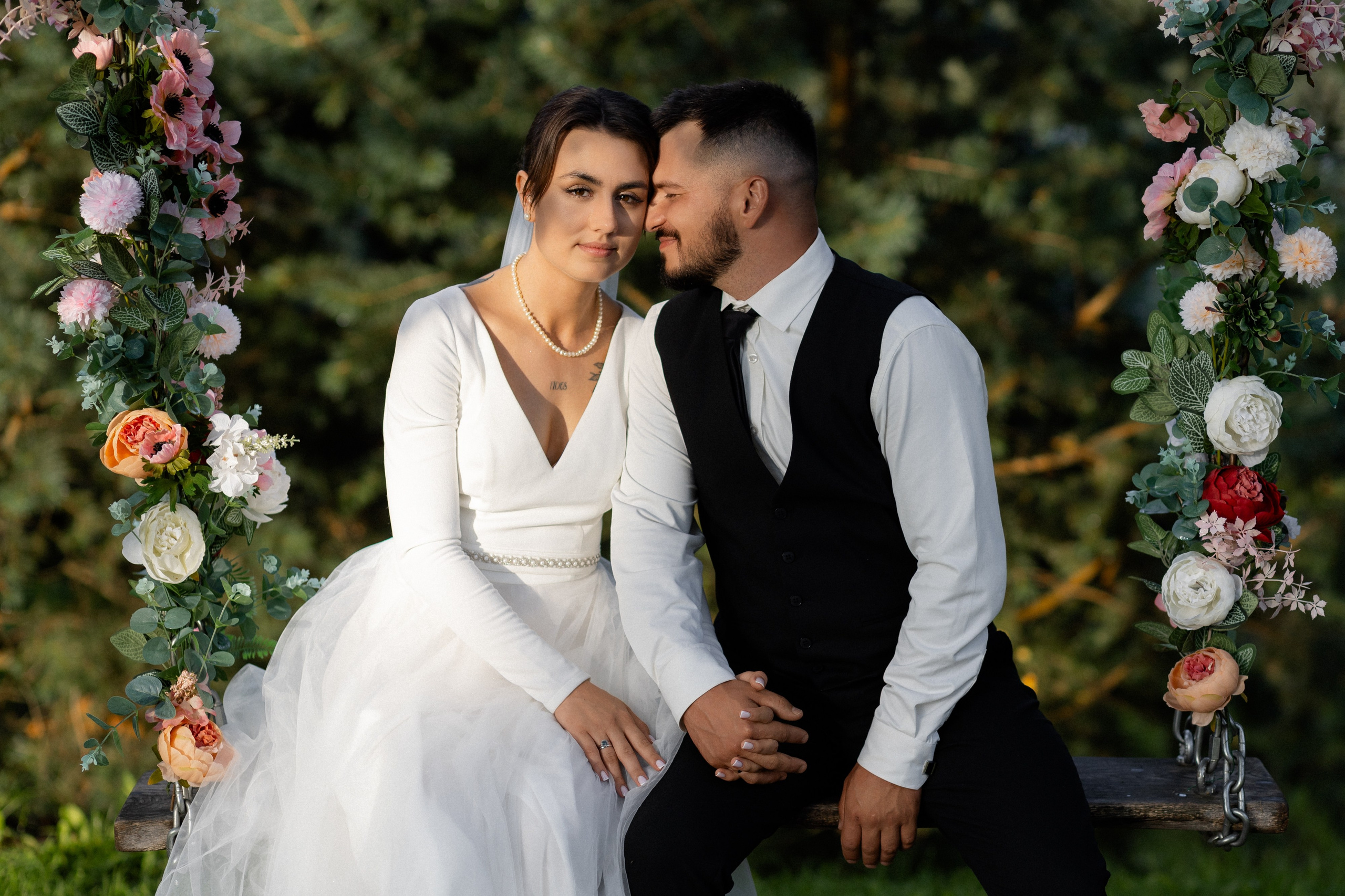 Свадебная фотосессия в агроусадьбе Лабодянка в Минске. Свадебный фотограф в Минске/Беларуси Сергей Спиридонов