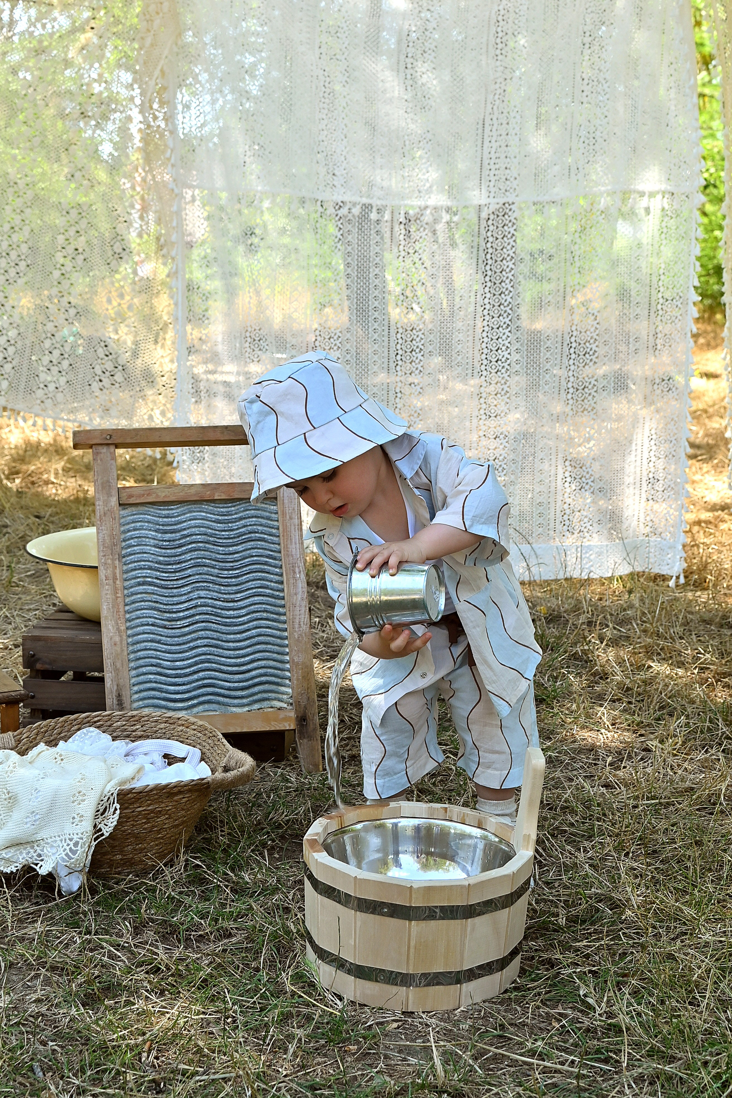 Стирка&Пикник. Детская фотостудия «Ягоза»