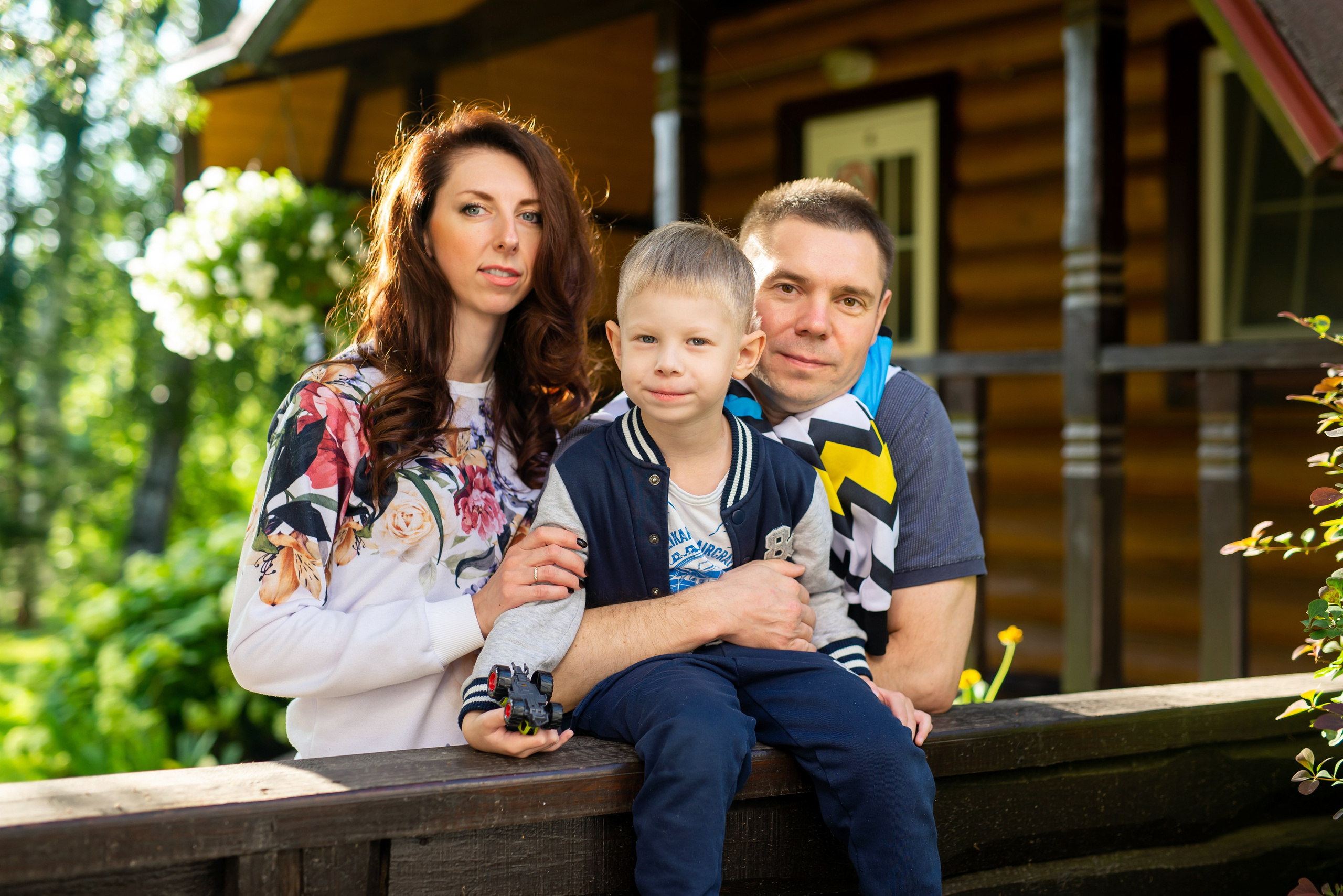 Алексей, Юля и маленький Ваня. Свадебный фотограф в Рязани Вагнер Владимир