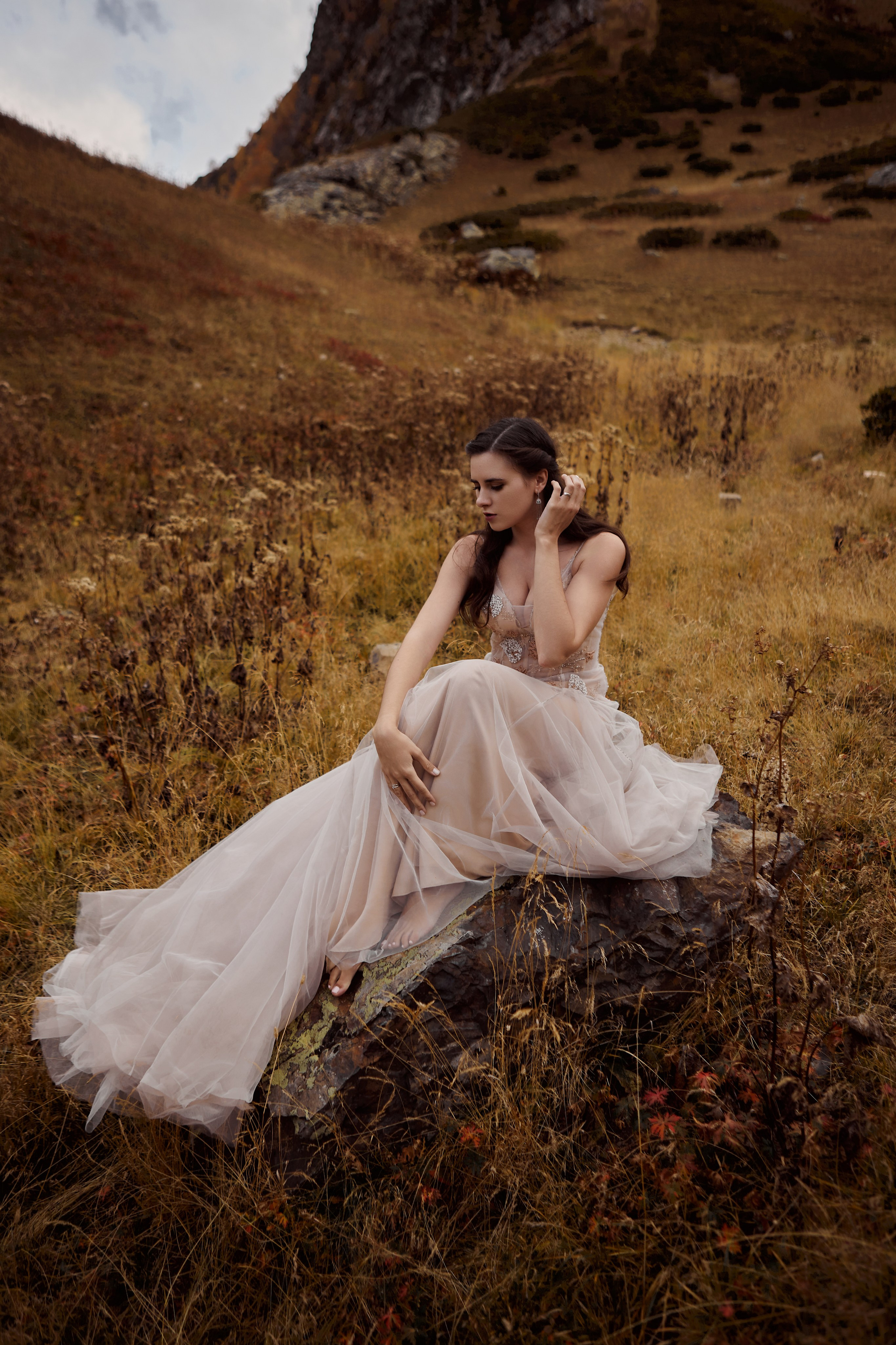 Свадебная фотосессия в горах. Свадебный и семейный фотограф в Сочи-Красной поляне Ларионова Анна