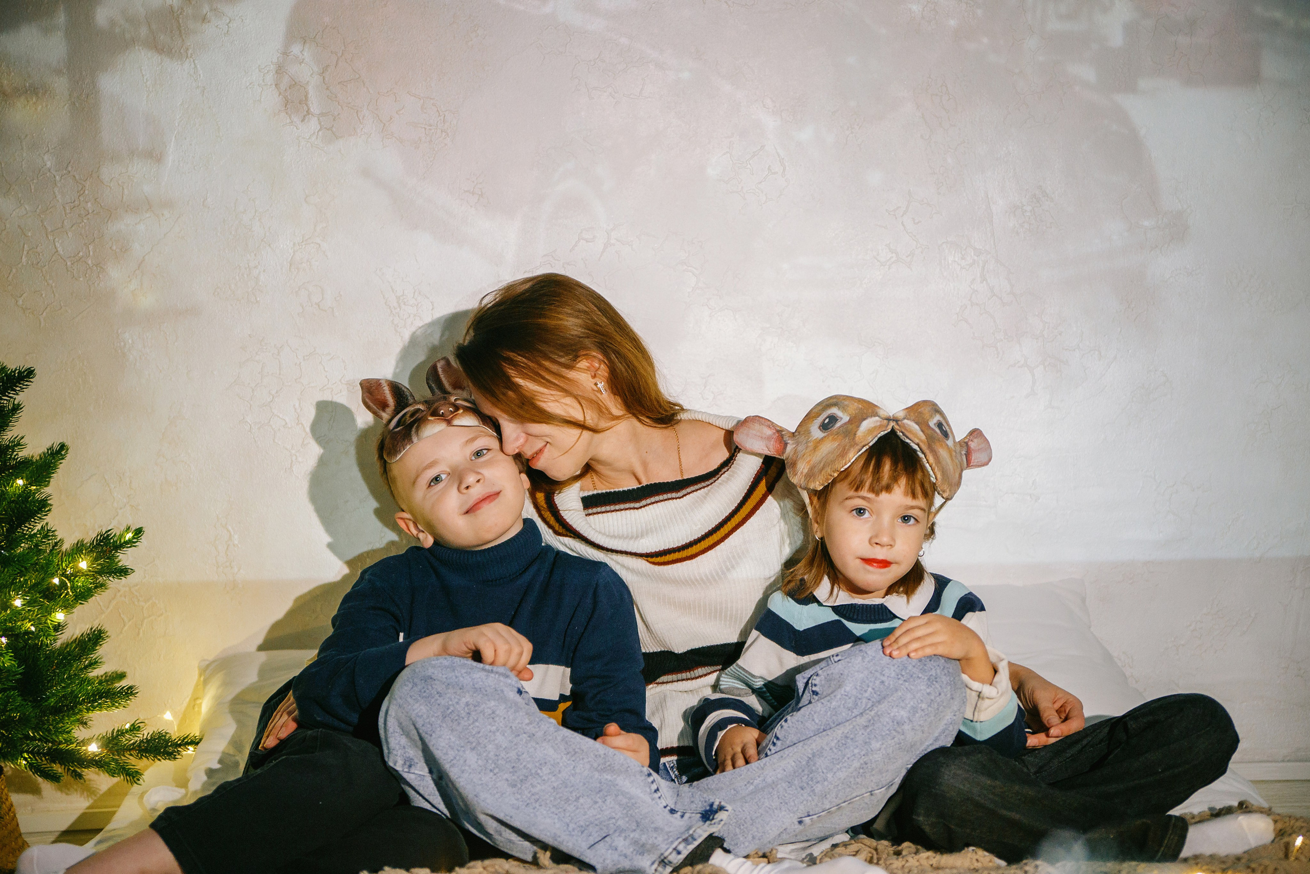 Новогодняя фотосессия Алены, Димы и Марьяны. Выпускные альбомы Искитим, Бердск и Новосибирск Крюкова Елена