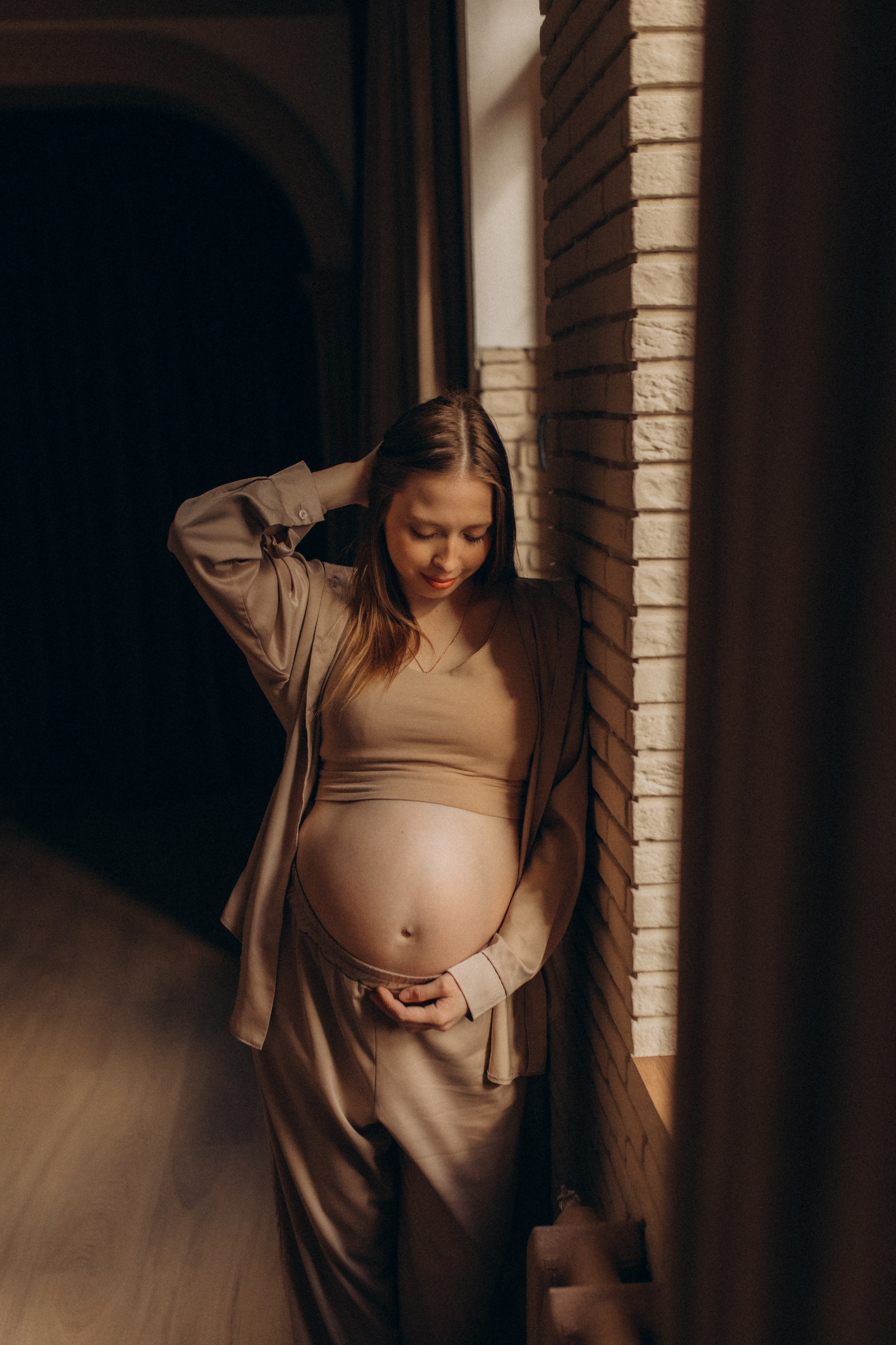 12.04 Илья и Даша. В ожидании чуда. Семейный и домашний фотограф Советский Югорск Екатерина Цыганок