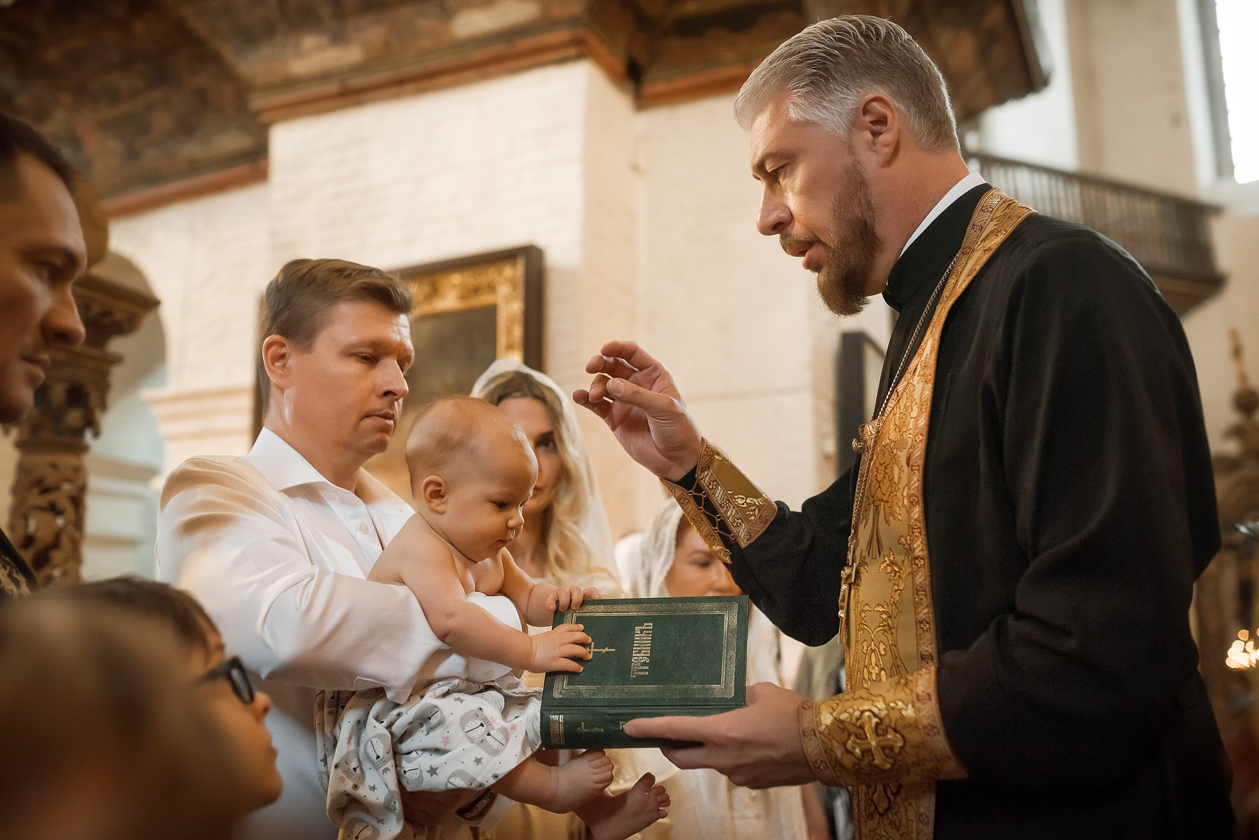 Крещение Софии в Воскресенском соборе. Семейный фотограф в Ростове-на-Дону Татьяна Литвинова
