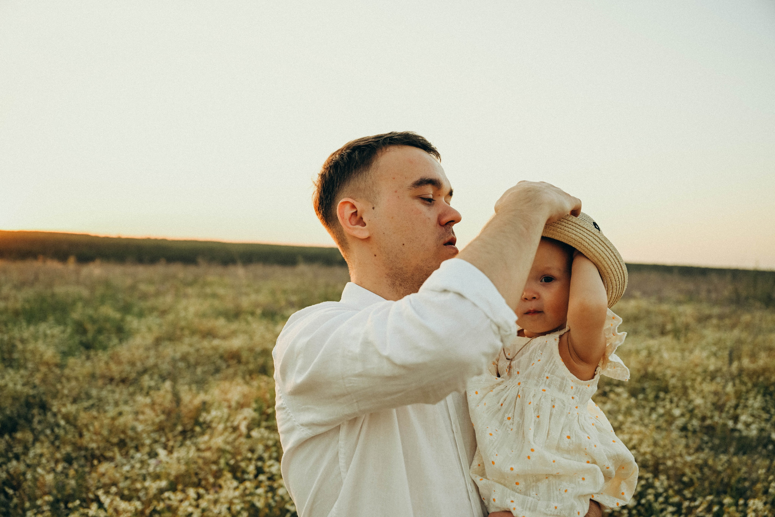 Ромашковое поле. Семейный фотограф в Москве Люберцах Ирина Вронская